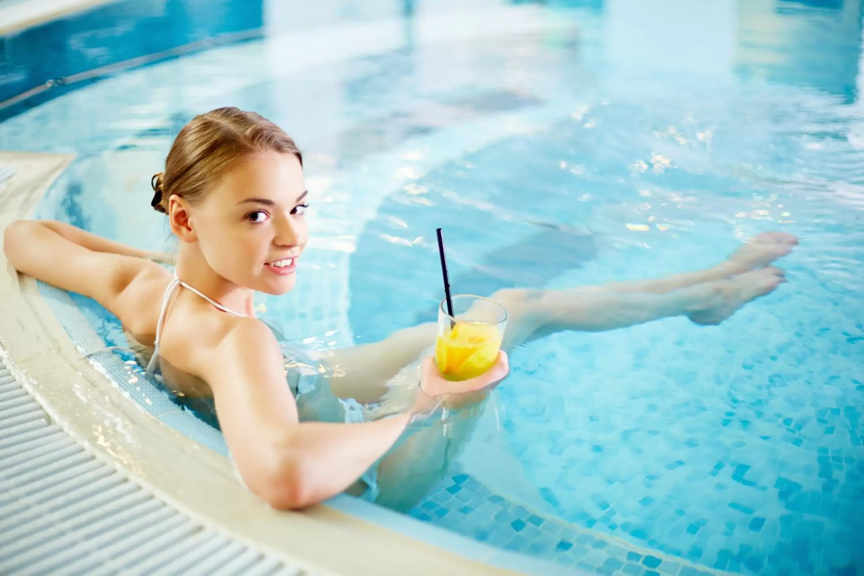 Swimming Pool in Crowne Plaza Marlow, an IHG Hotel