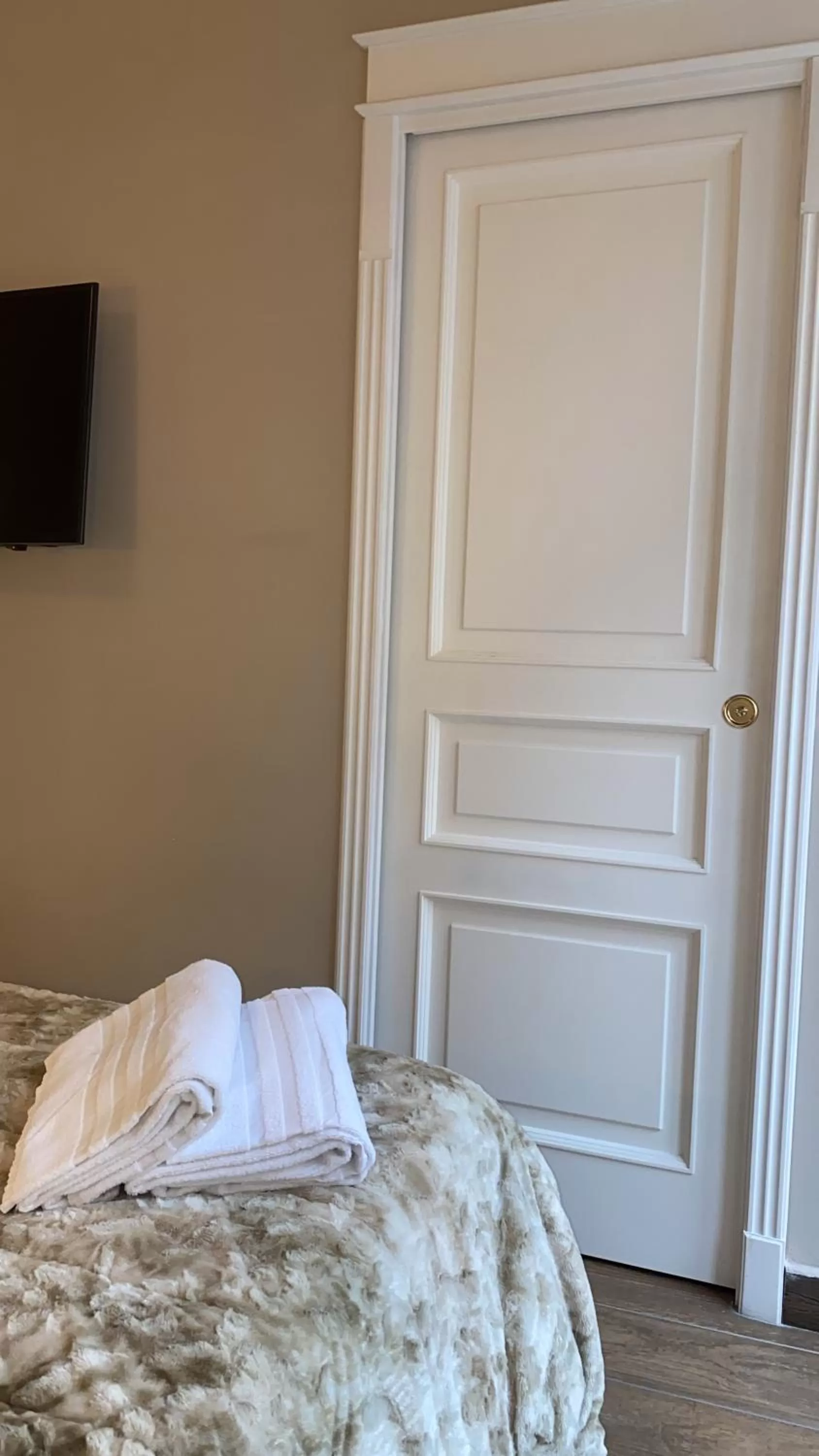 Decorative detail, Bed in B&B Partenopeo