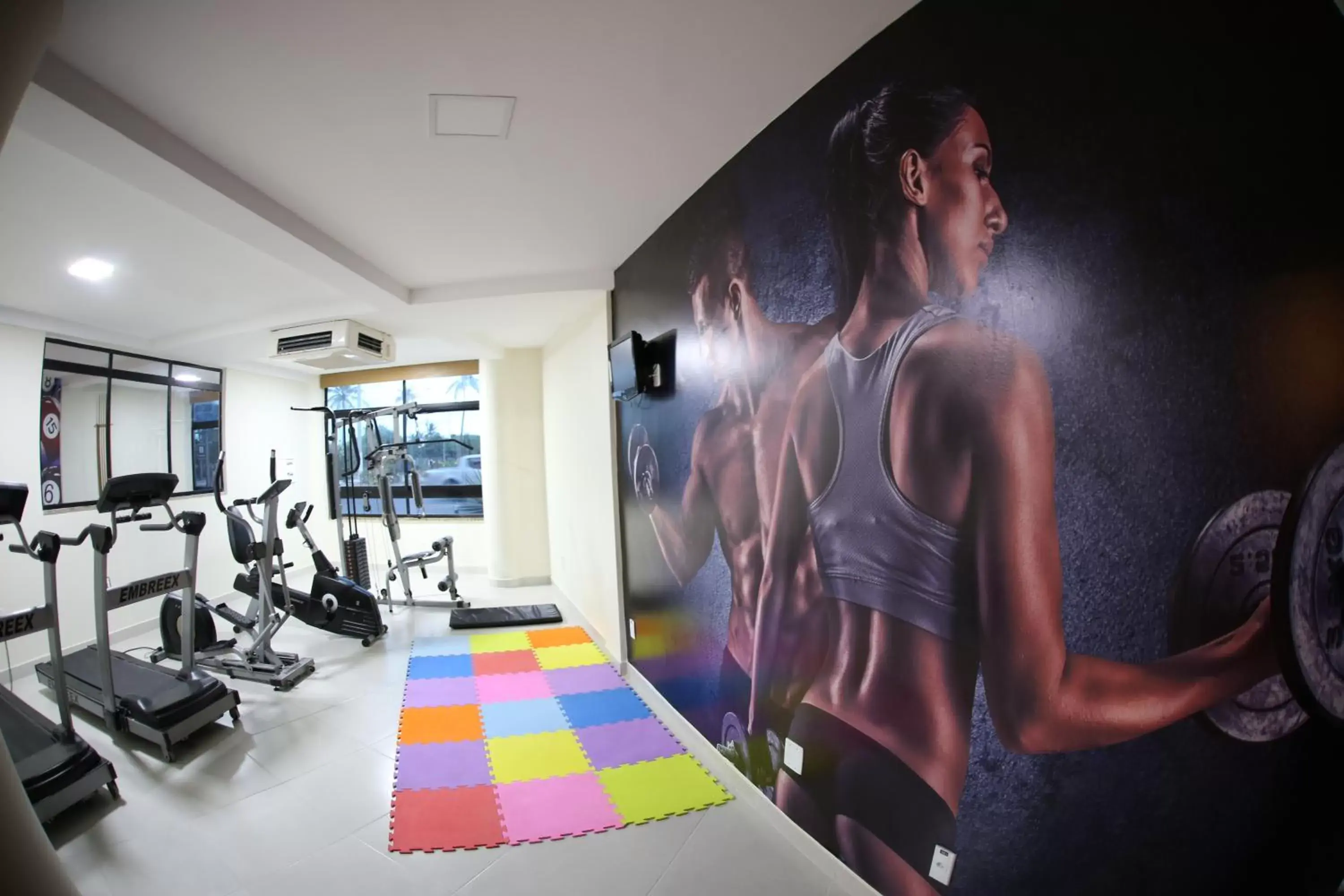 Fitness centre/facilities in Real Praia Hotel