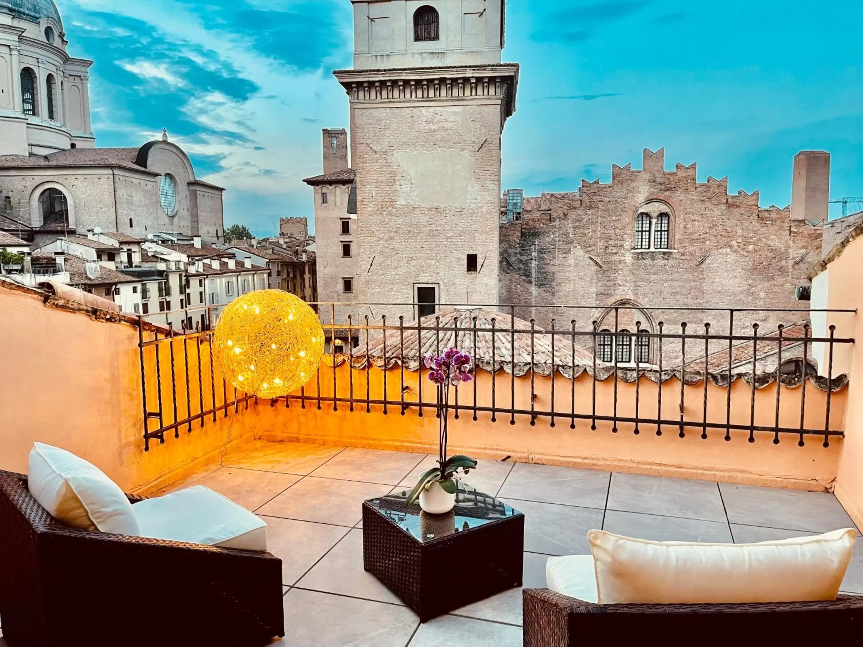 Patio in Grand Hotel San Lorenzo