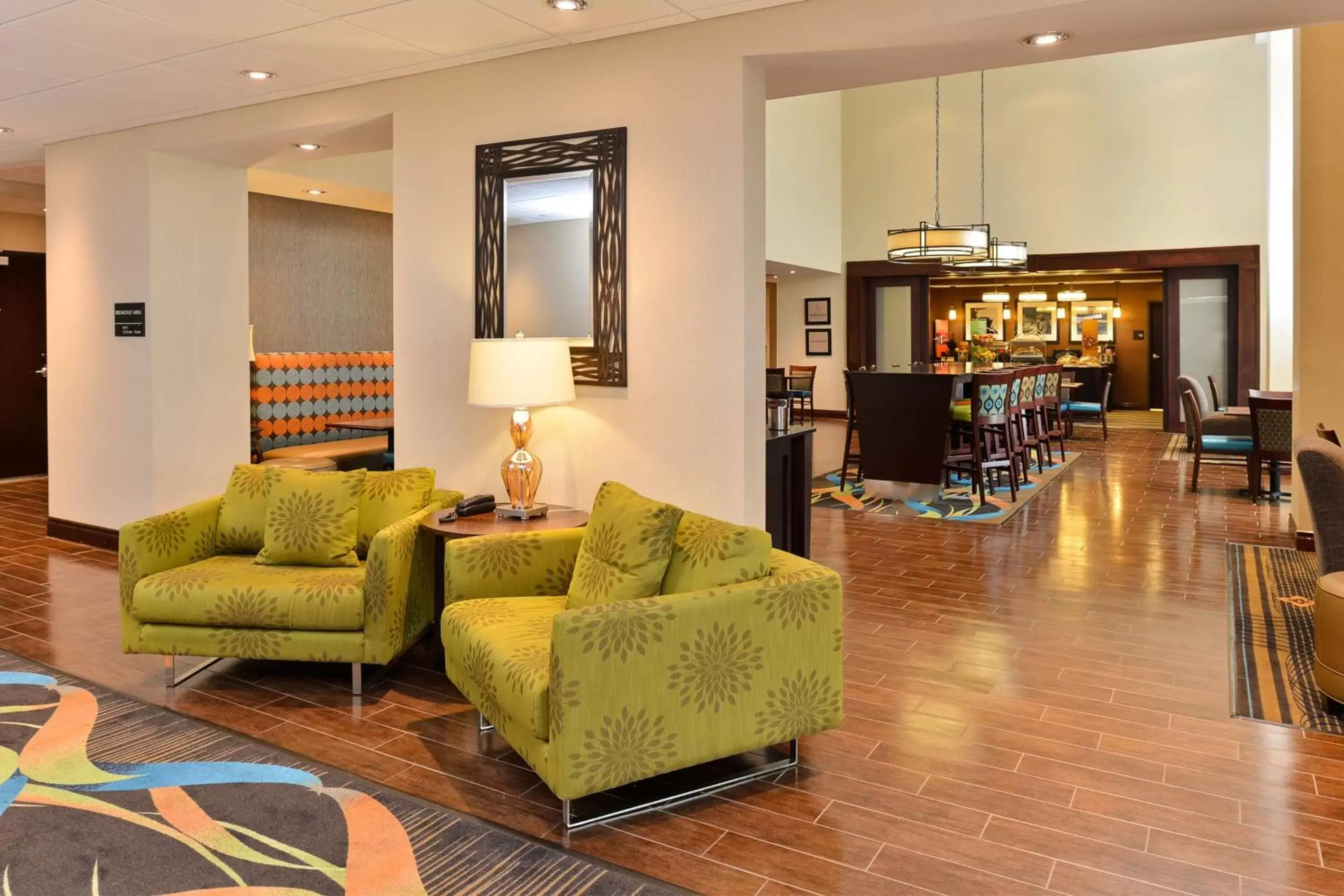 Lobby or reception, Seating Area in Hampton Inn & Suites Harvey