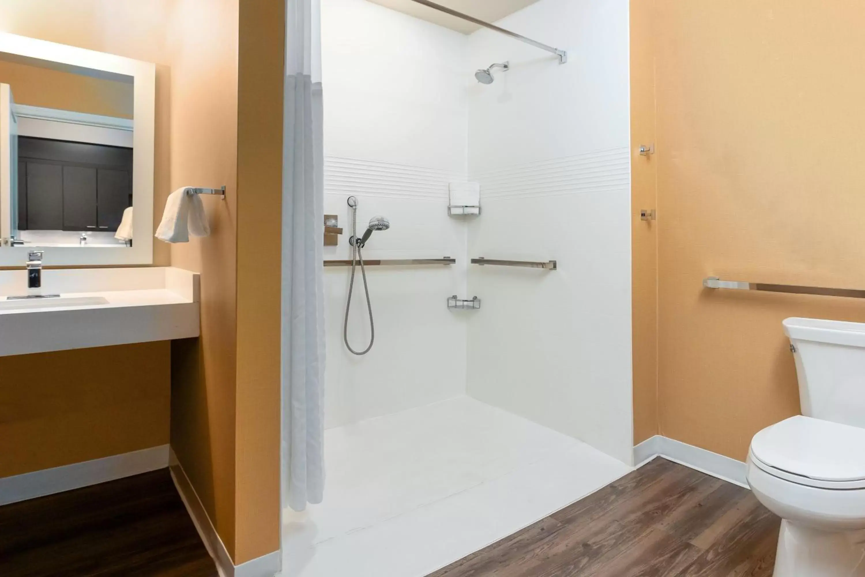 Bathroom in TownePlace Suites By Marriott Las Vegas Stadium District