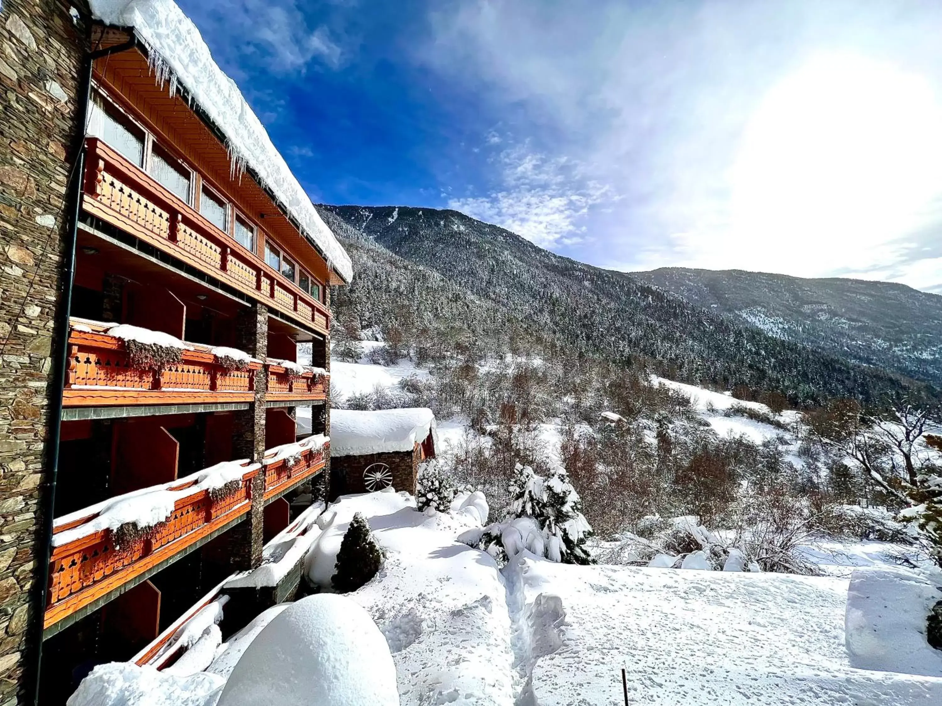 Natural landscape, Winter in Hotel & SPA Bringué