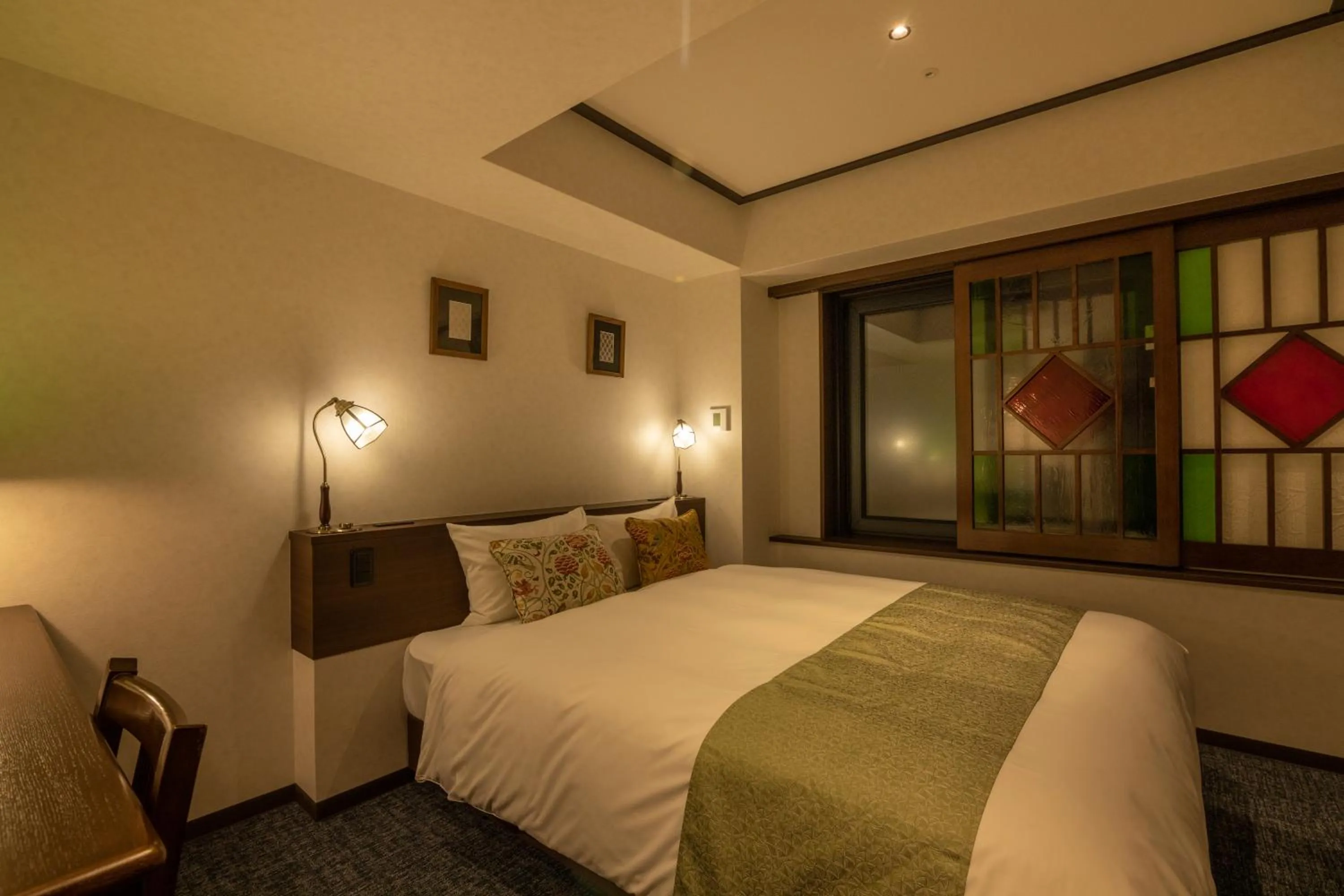 Bed in Hotel Aru Kyoto Sanjo Kiyamachi Do-ri