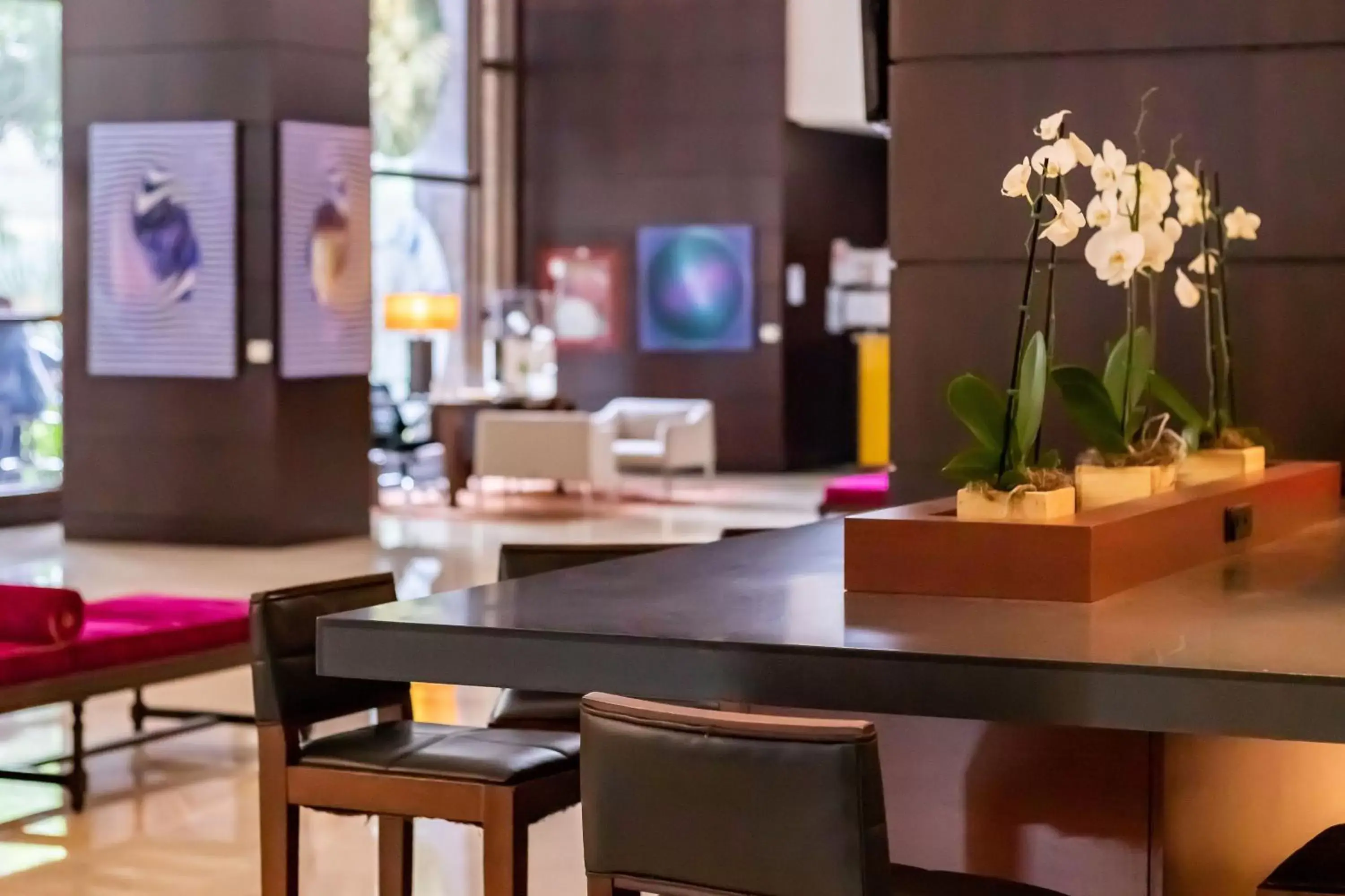 Lobby or reception, Restaurant/Places to Eat in Renaissance Caracas La Castellana Hotel