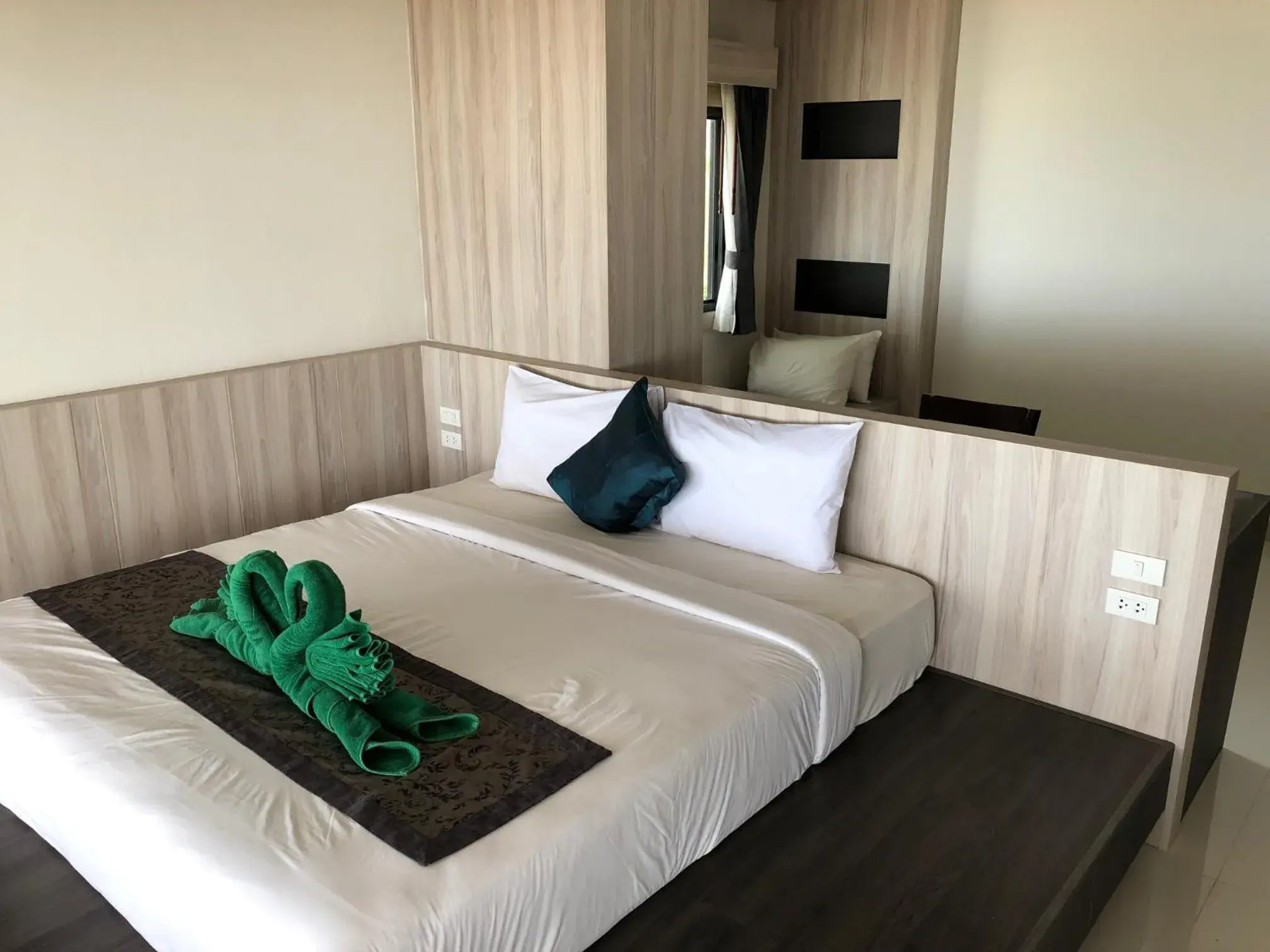 Bed in Nakara Long Beach Resort - SHA Extra Plus