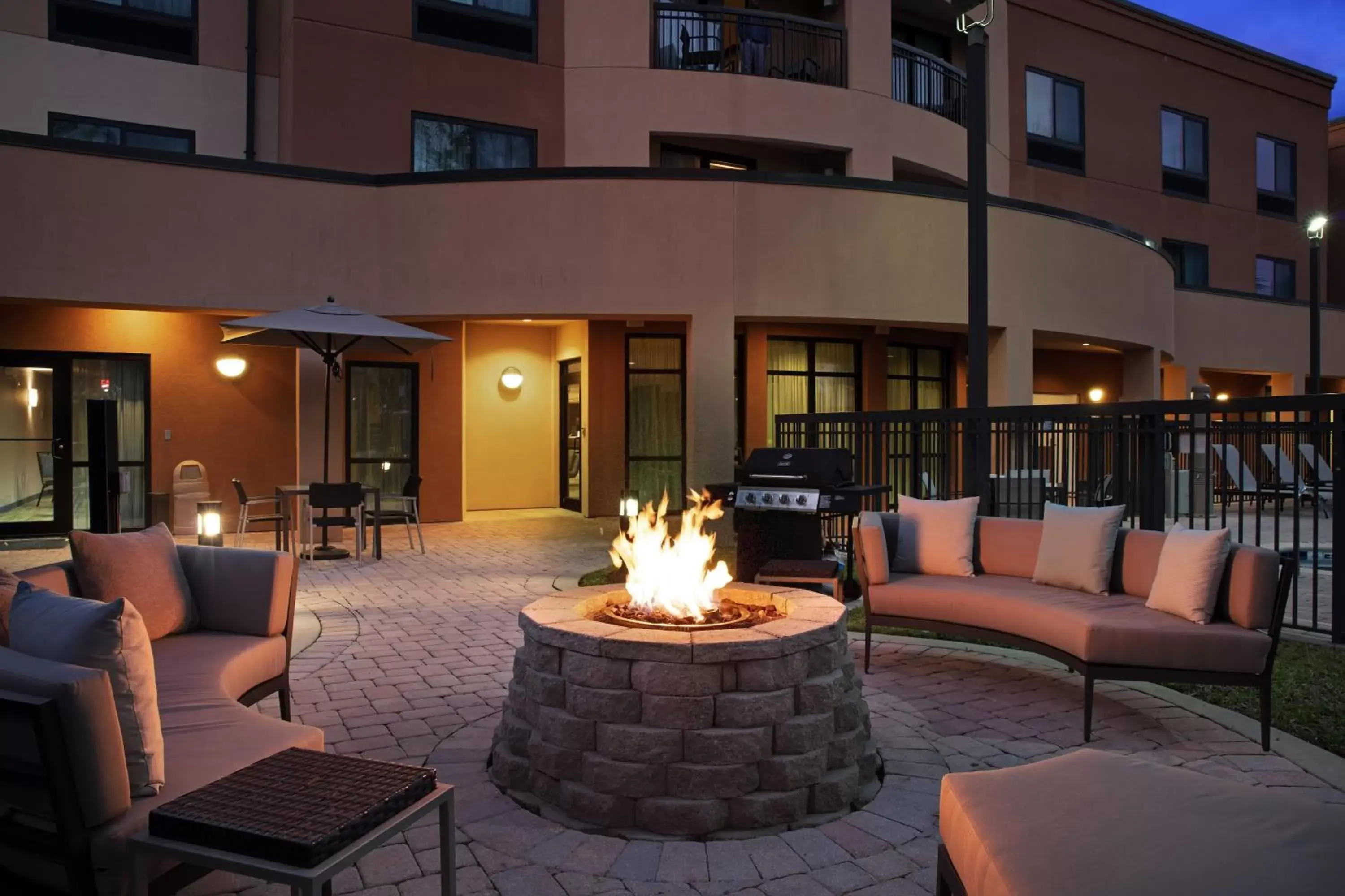 Patio in Courtyard by Marriott St. Augustine I-95