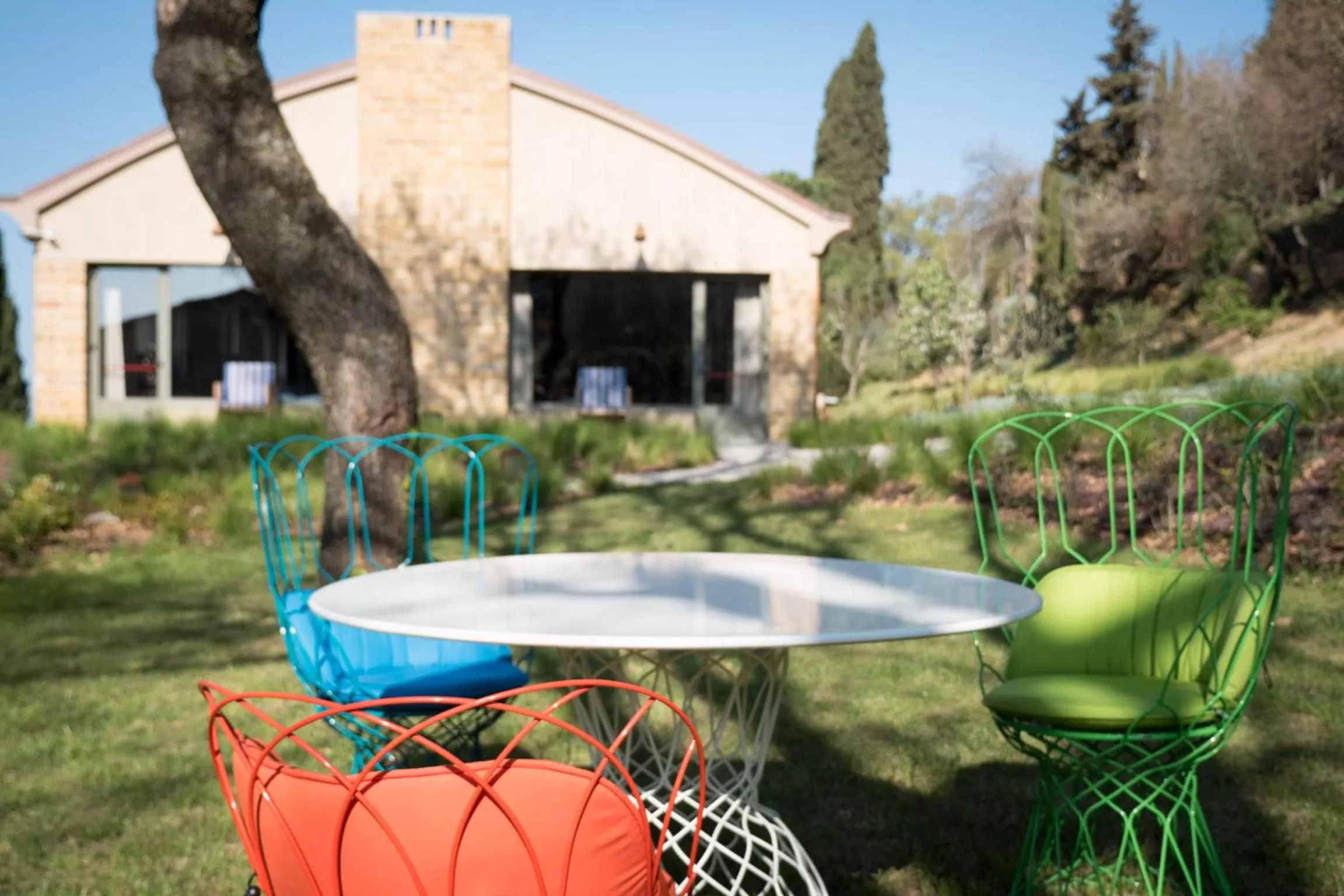 Garden in A440 in Tuscany