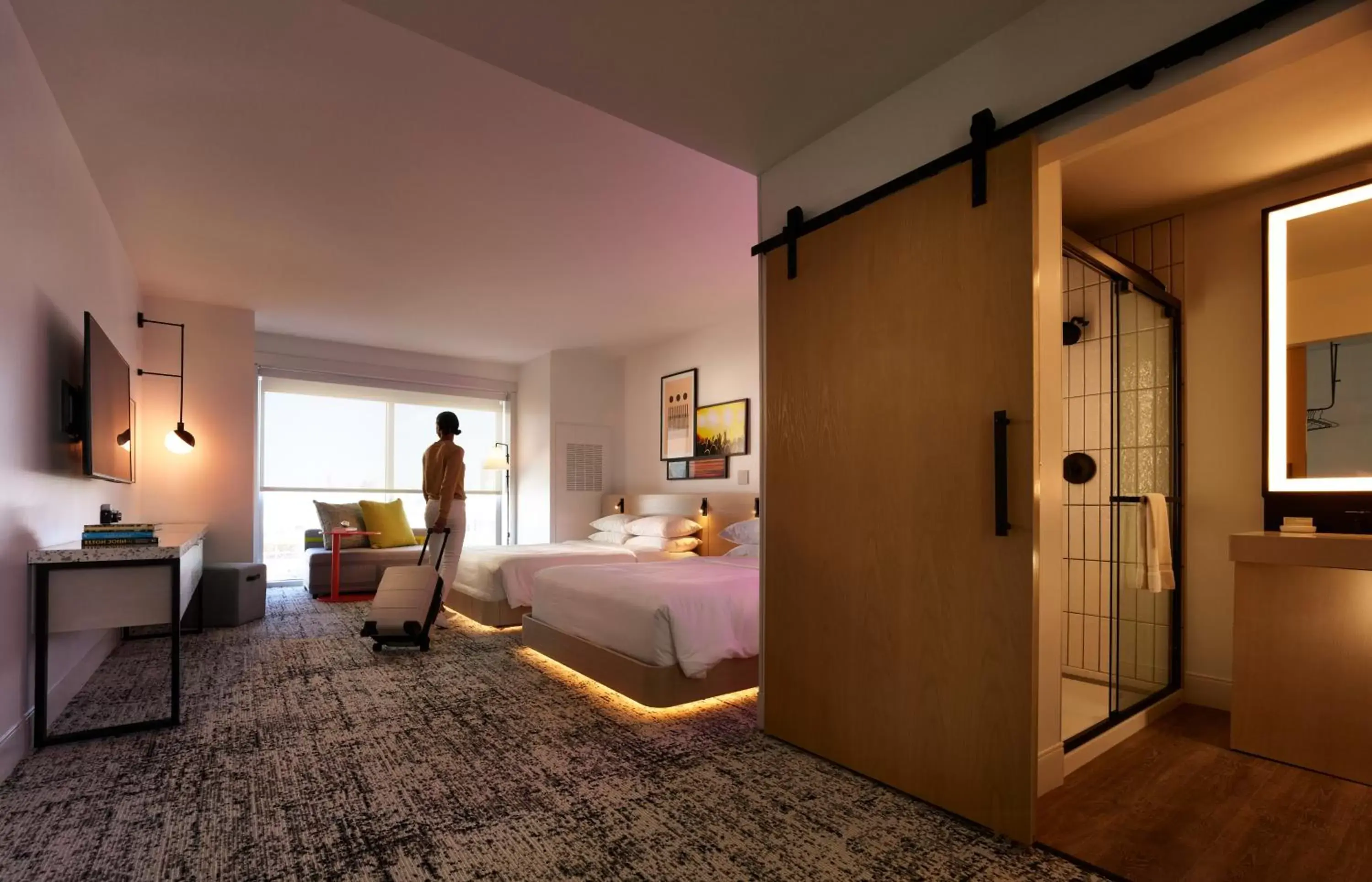 Reverb Two Queens High Floor View in Reverb by Hard Rock Atlanta Downtown Reverb Two Queens High Floor View in Reverb by Hard Rock Atlanta Downtown