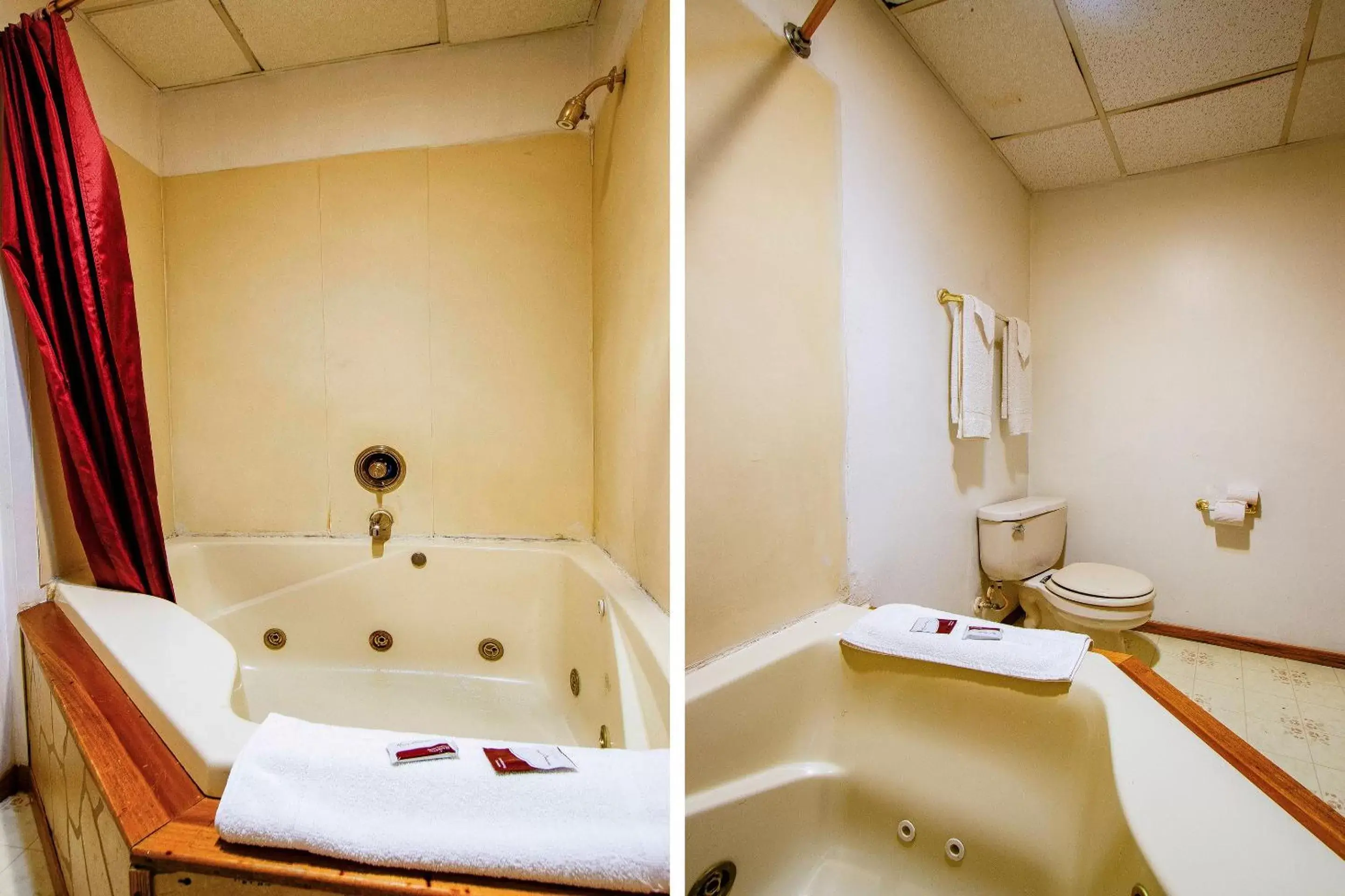 Hot Tub, Bathroom in OYO Hotel Chapmanville Inn, WV - Hwy 119