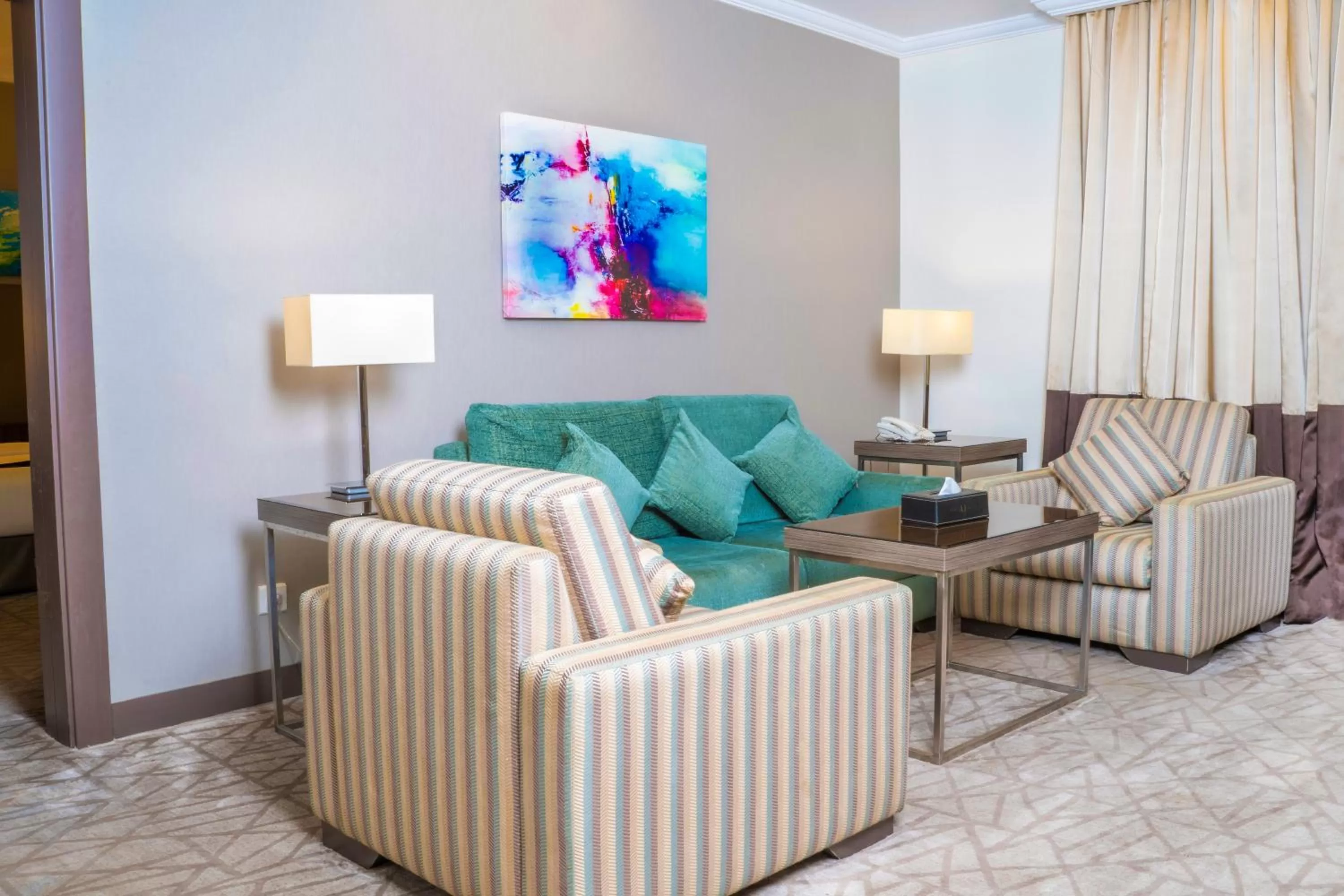 Seating Area in Aquila Hotel Jeddah Al Hamra