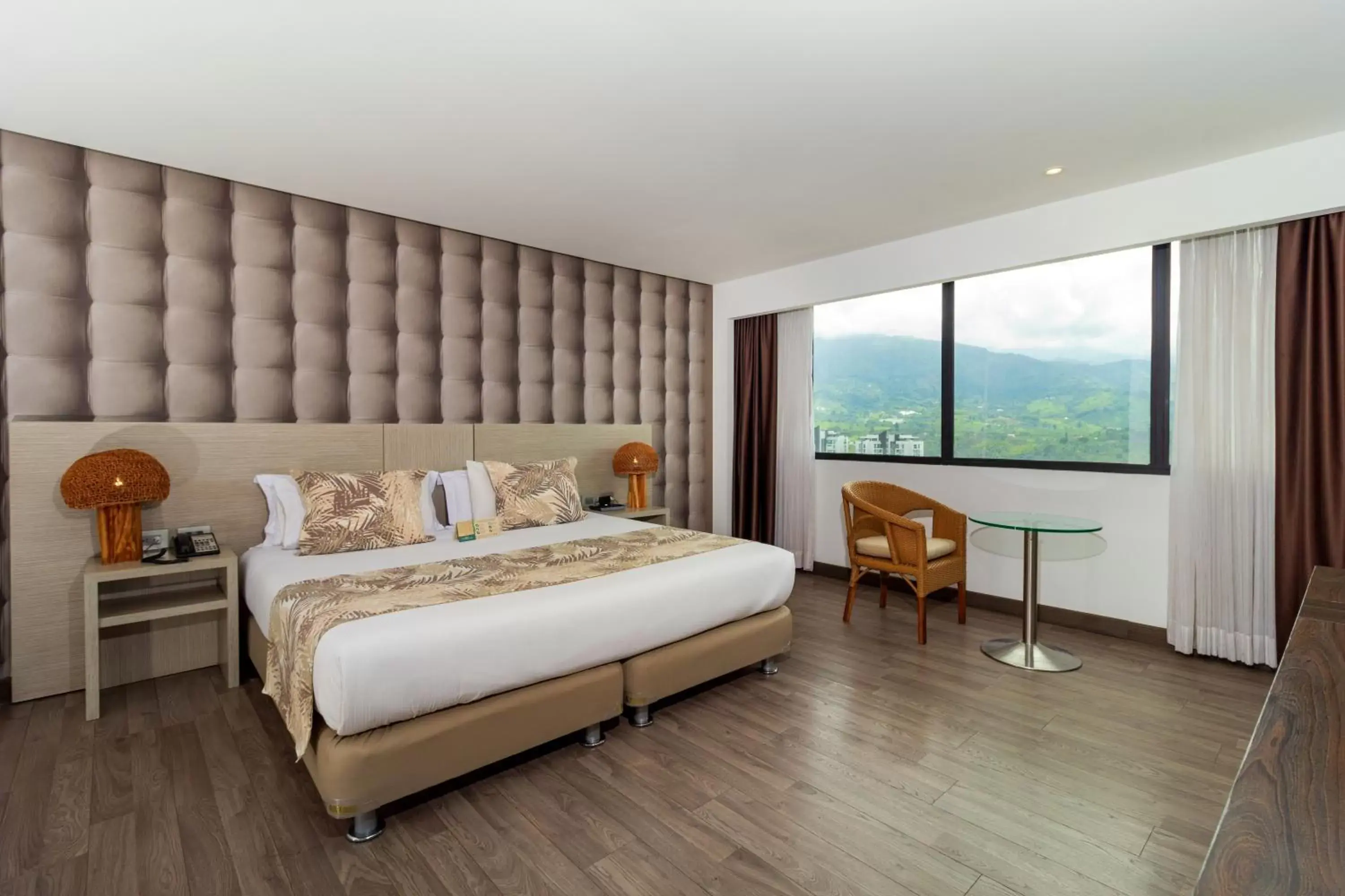 Bed in Hotel Mocawa Plaza Armenia Bed in Hotel Mocawa Plaza Armenia