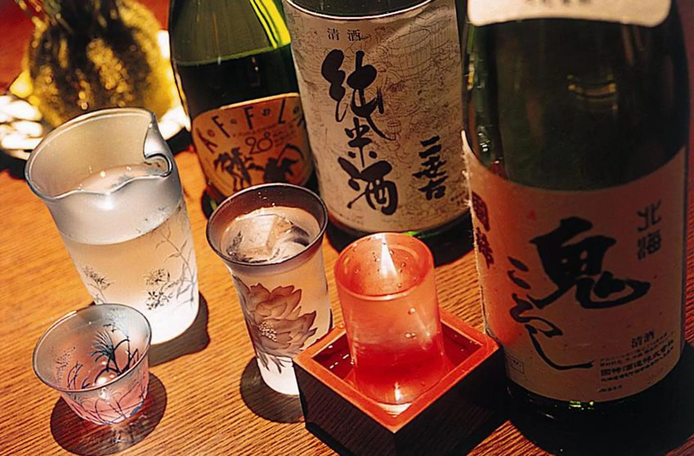 Alcoholic drinks in Hotel Kanronomori