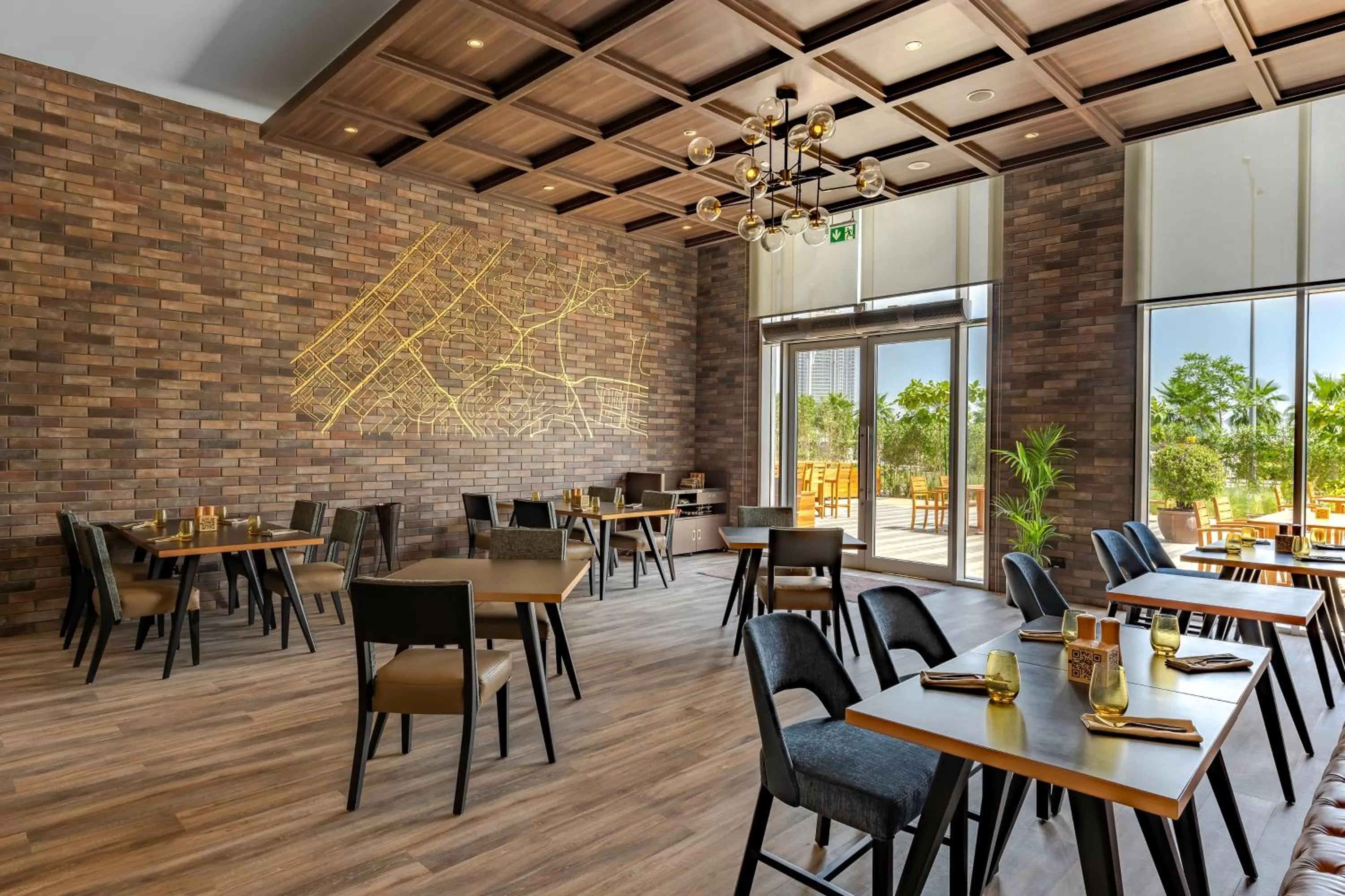 Restaurant/places to eat in Radisson Dubai Damac Hills