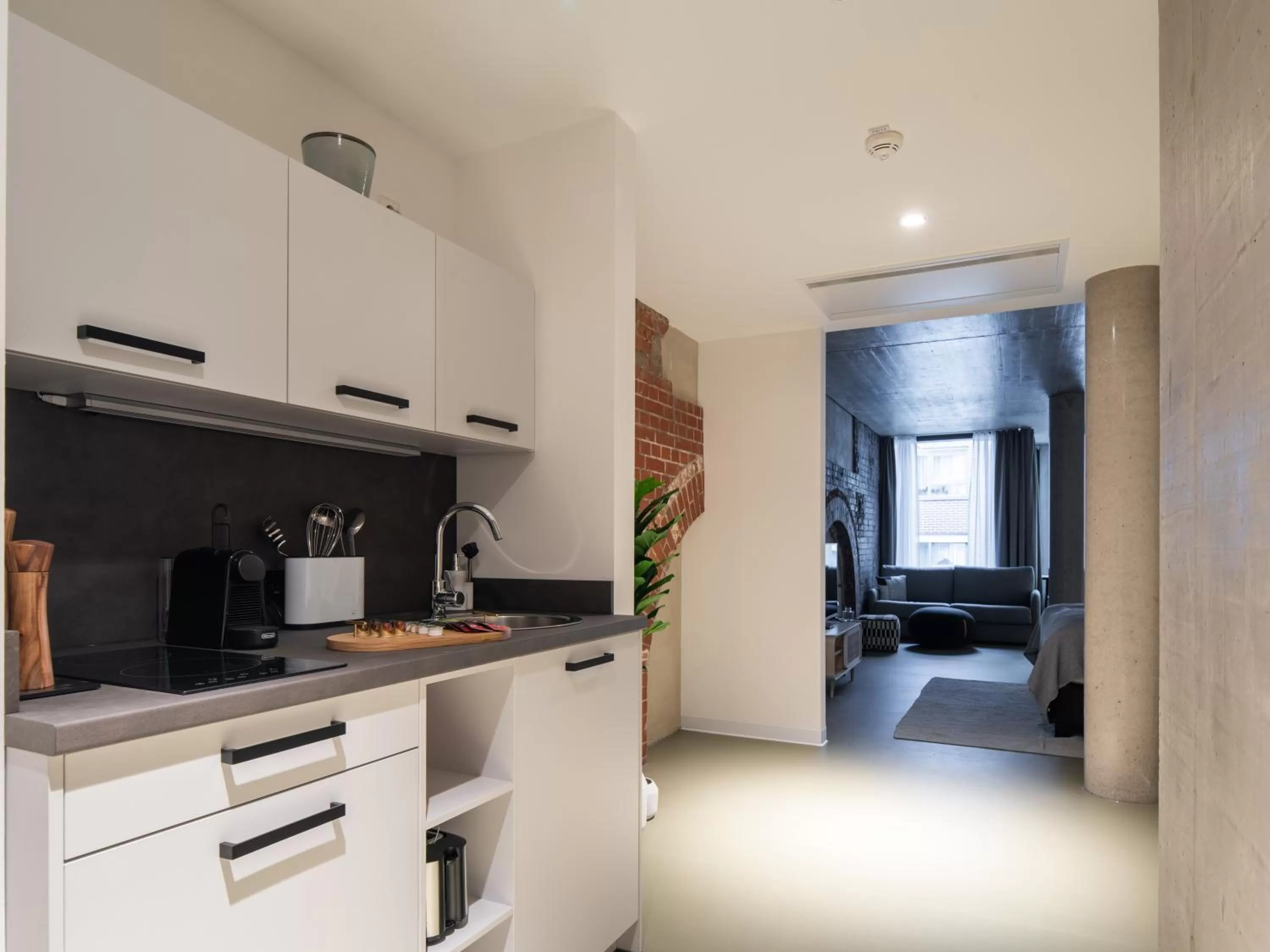 Coffee/tea facilities in Limehome Erfurt Maximilian Welsch Str