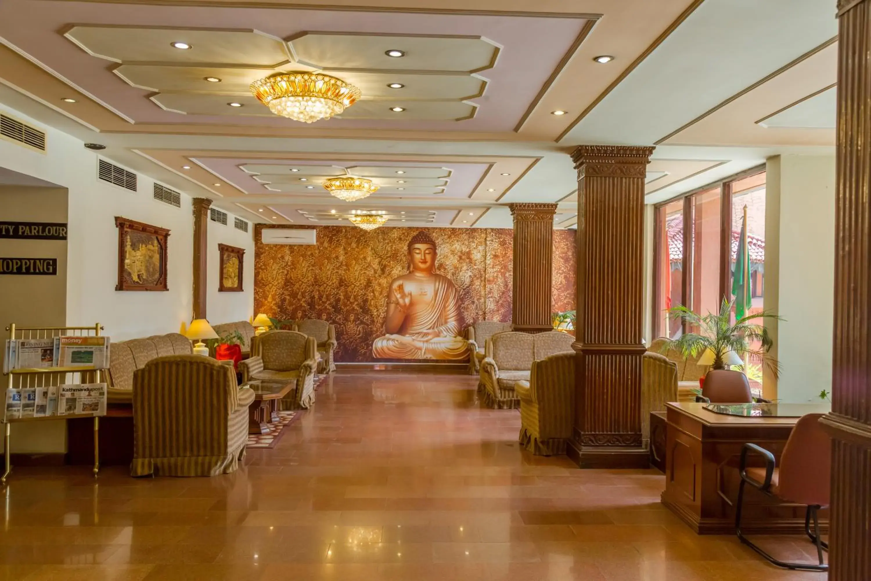 Lobby/Reception in Hotel Vaishali