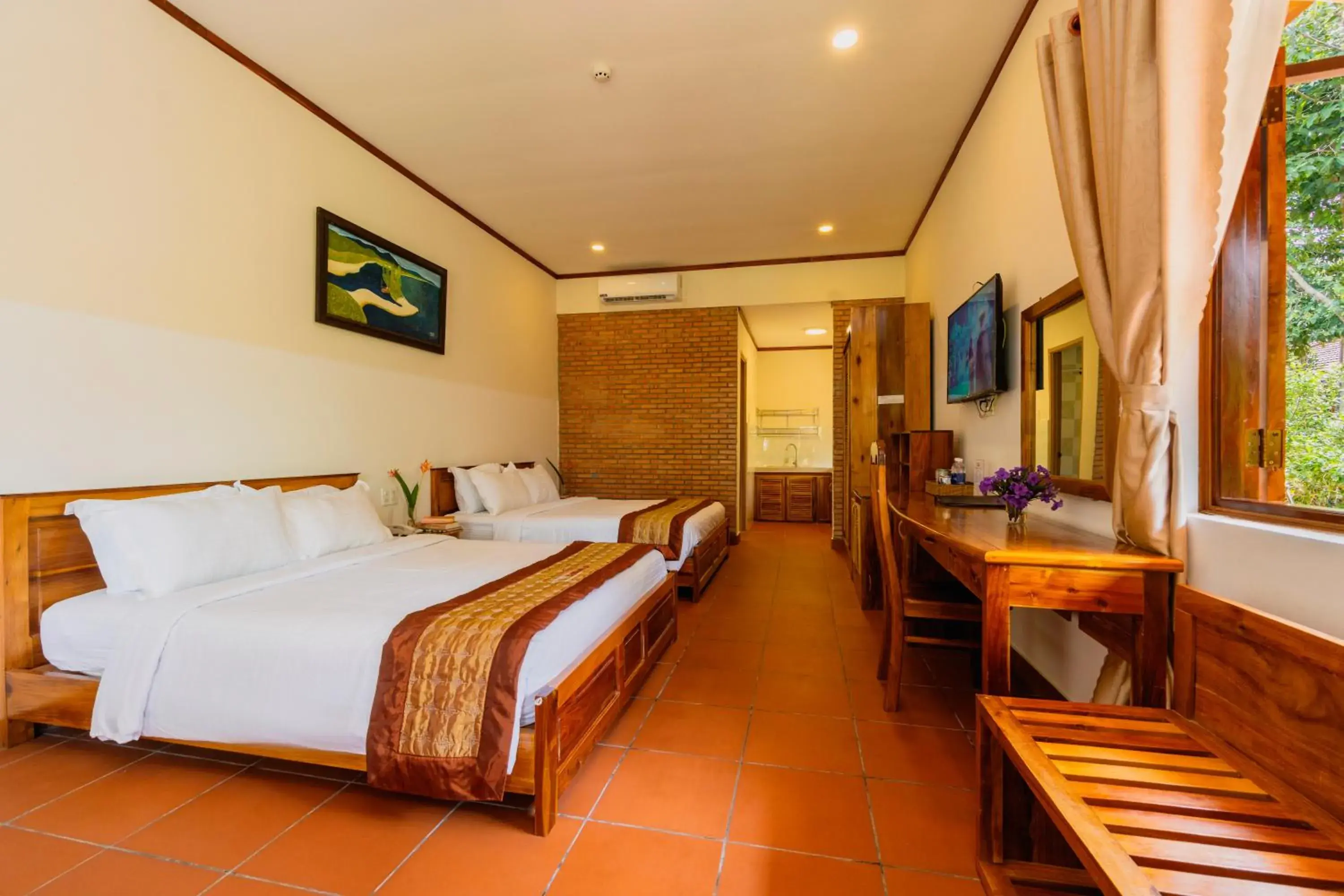 Bedroom in The Garden House Phu Quoc Resort