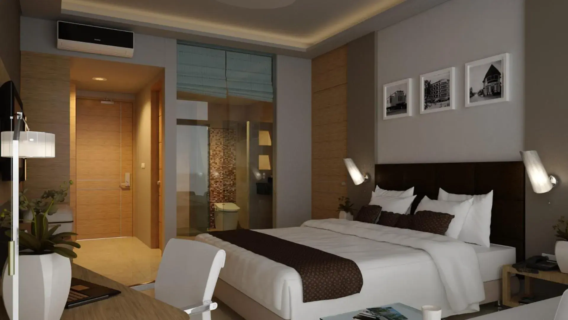 Bedroom, Bed in Pasar Baru Square Hotel Bandung