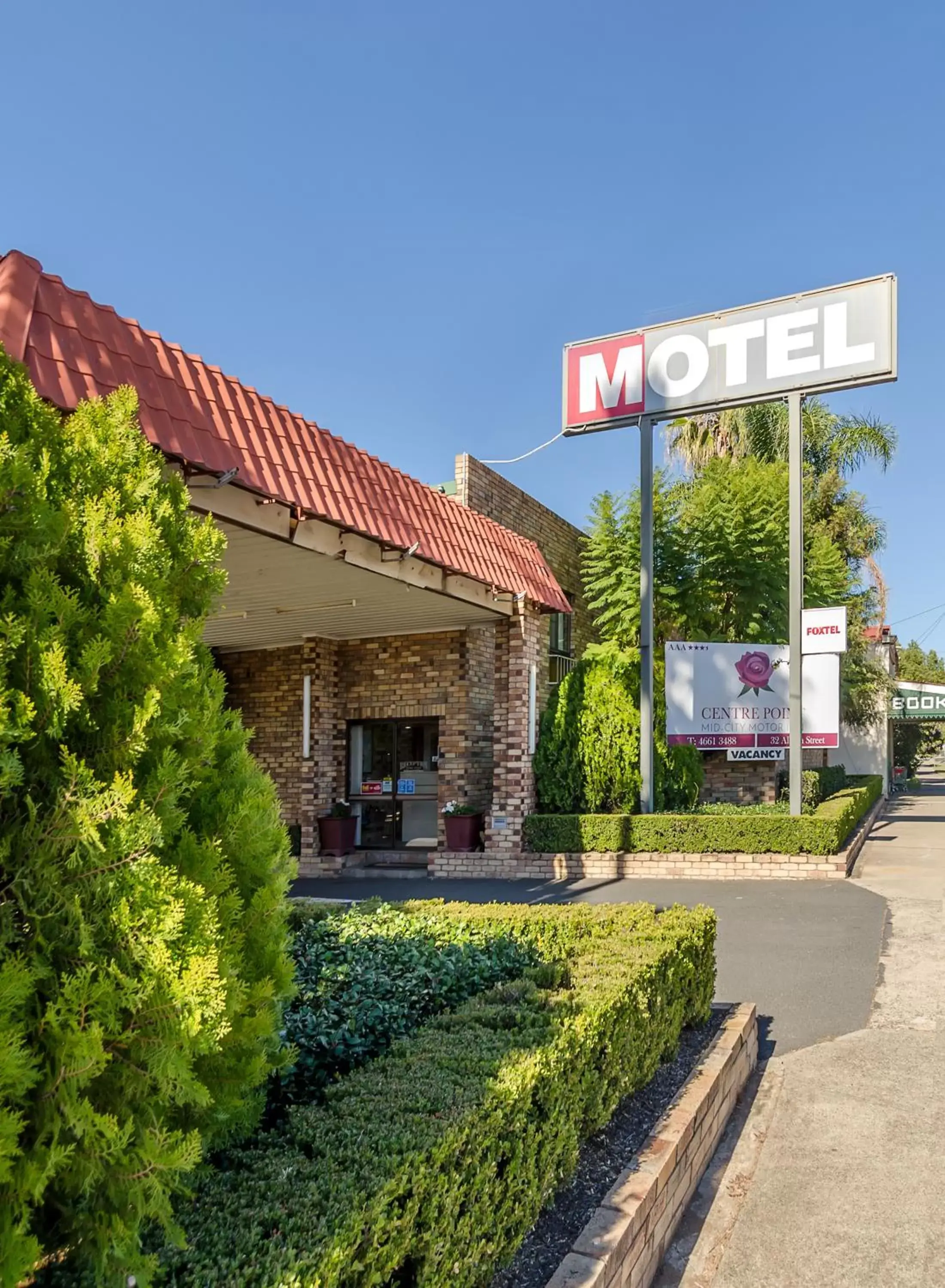 Property logo or sign, Property Building in Centrepoint Midcity Motor Inn