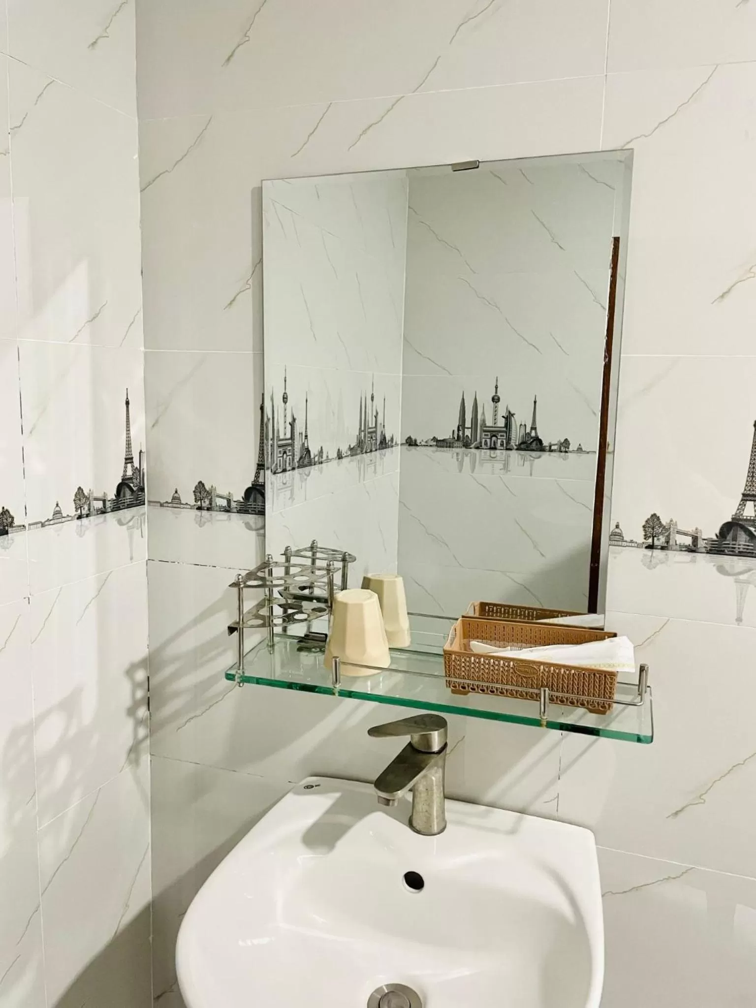 Bathroom in Nhu Y Hotel