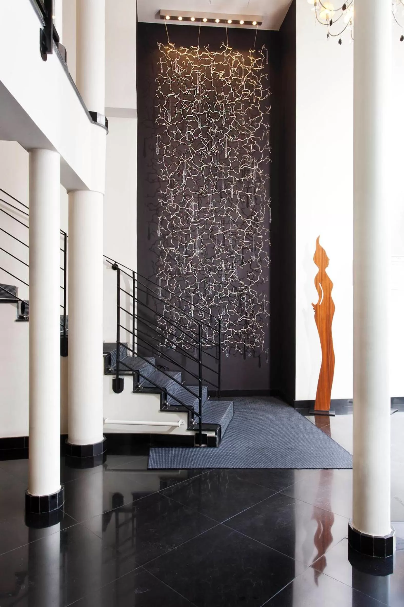 Lobby or reception in Hôtel Le M