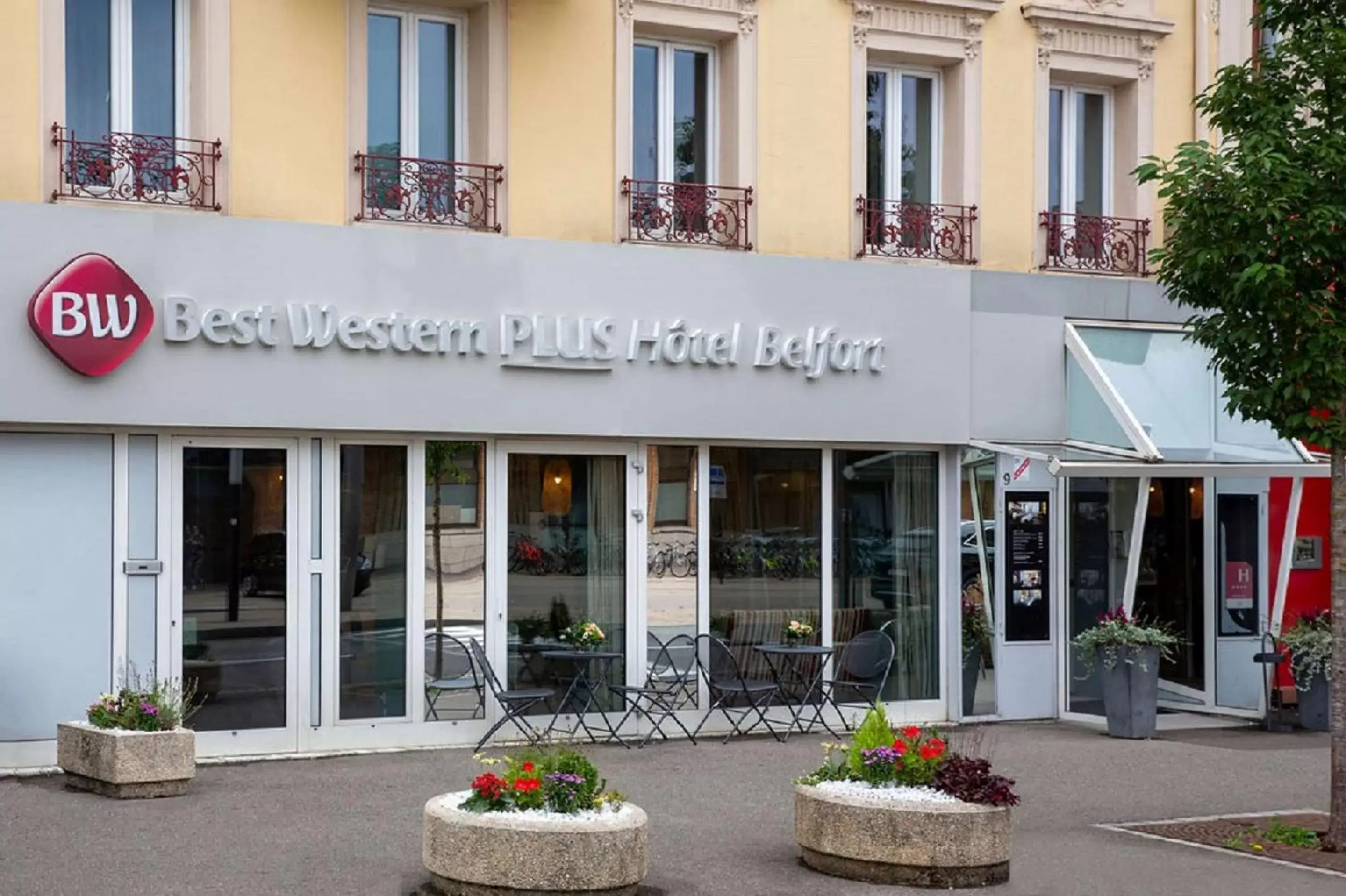 Property building in Best Western Plus Hôtel Belfort Centre Gare