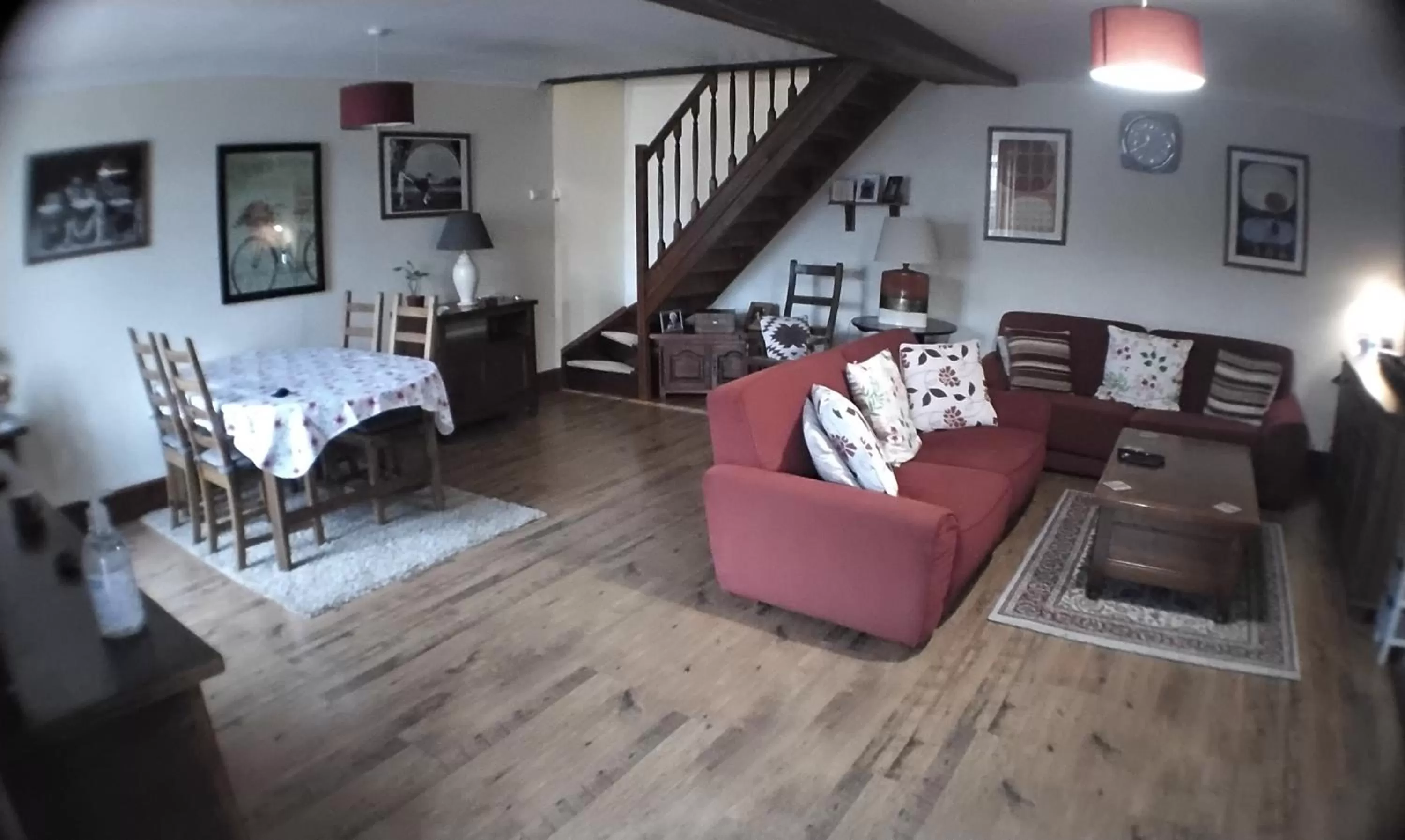 Living room in Le Vieux Logis