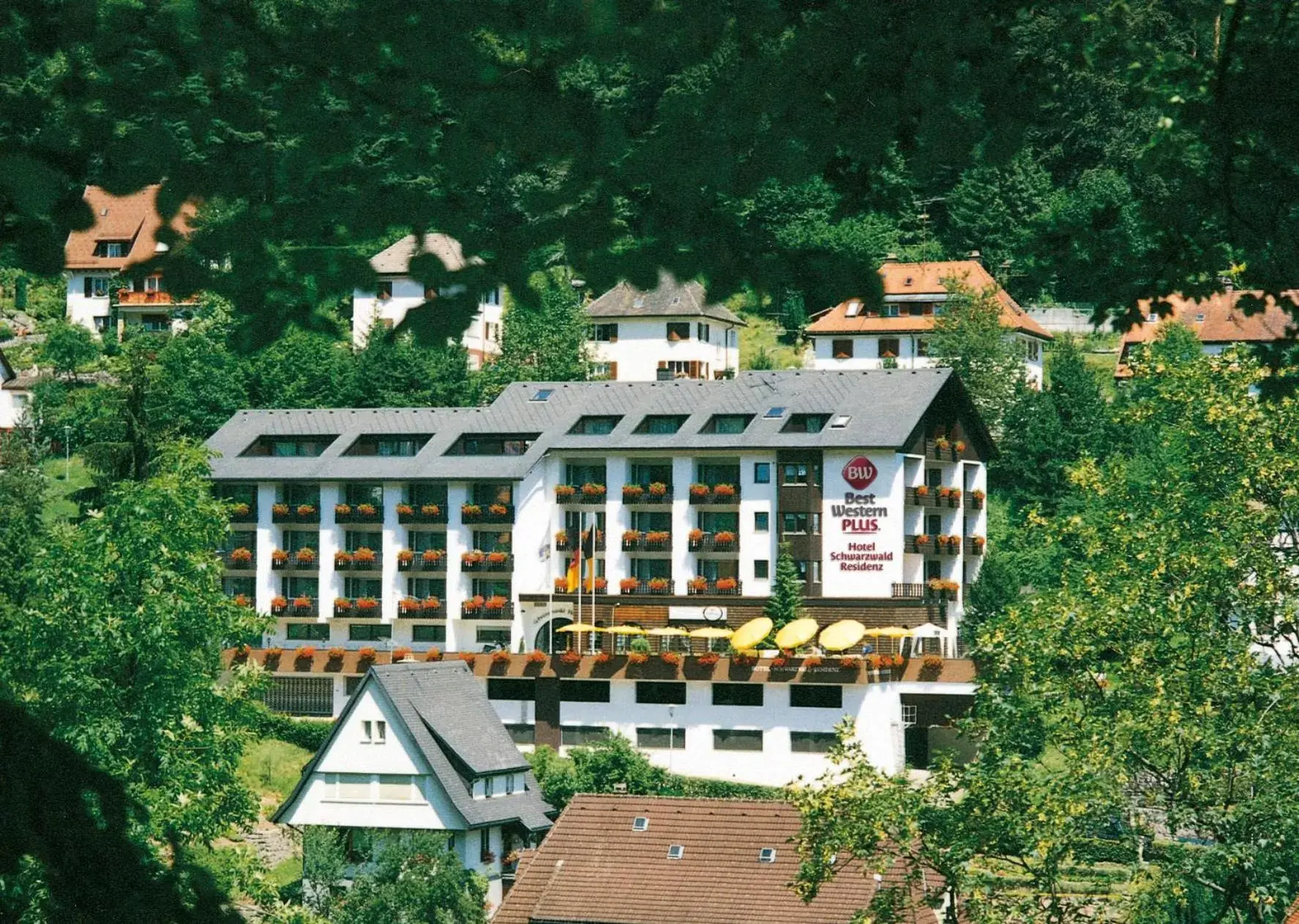 Bird's eye view, Bird's-eye View in Best Western Plus Schwarzwald Residenz