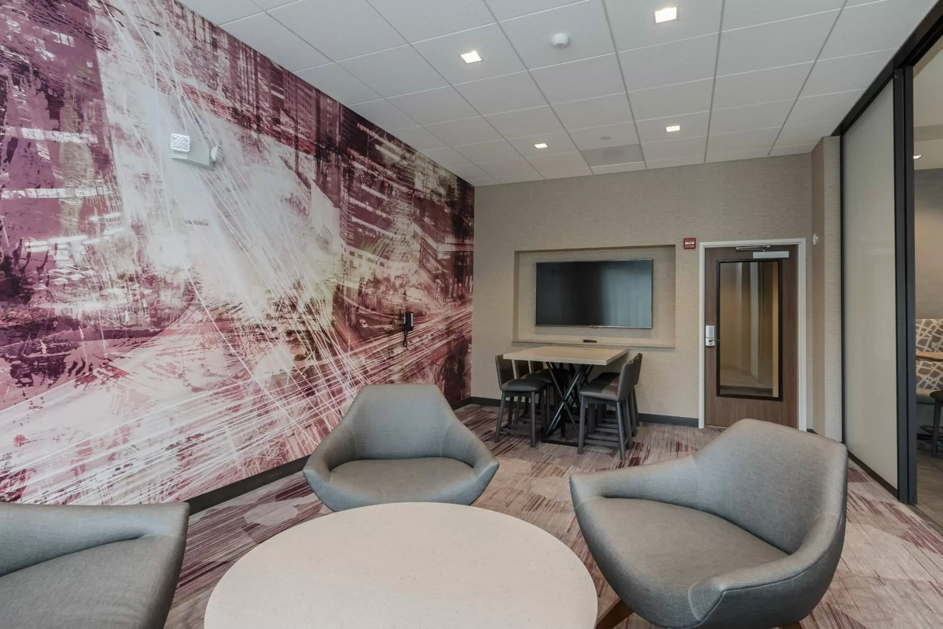 Business facilities, Seating Area in Courtyard by Marriott South Bend Downtown