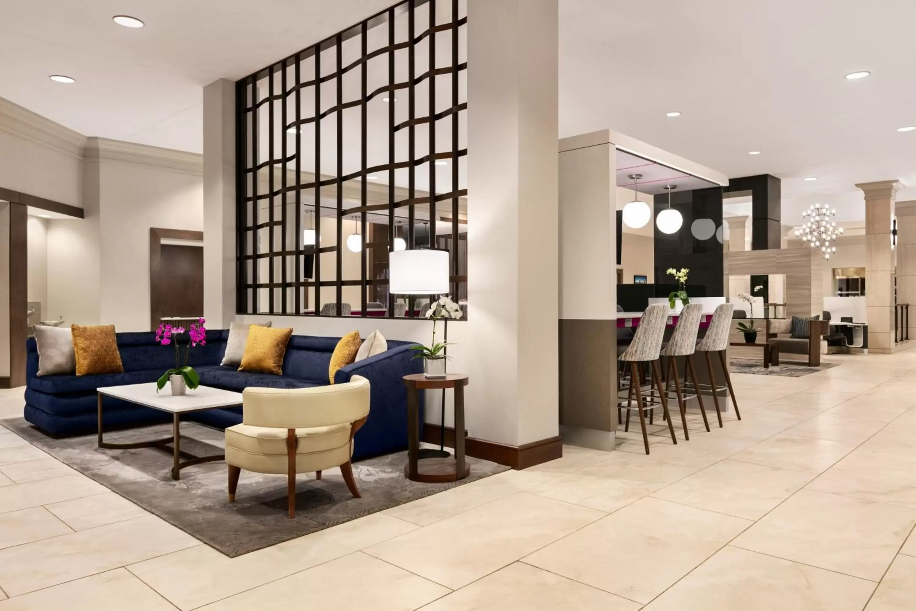 Lobby or reception in Crowne Plaza Hotel Philadelphia - King of Prussia, an IHG Hotel