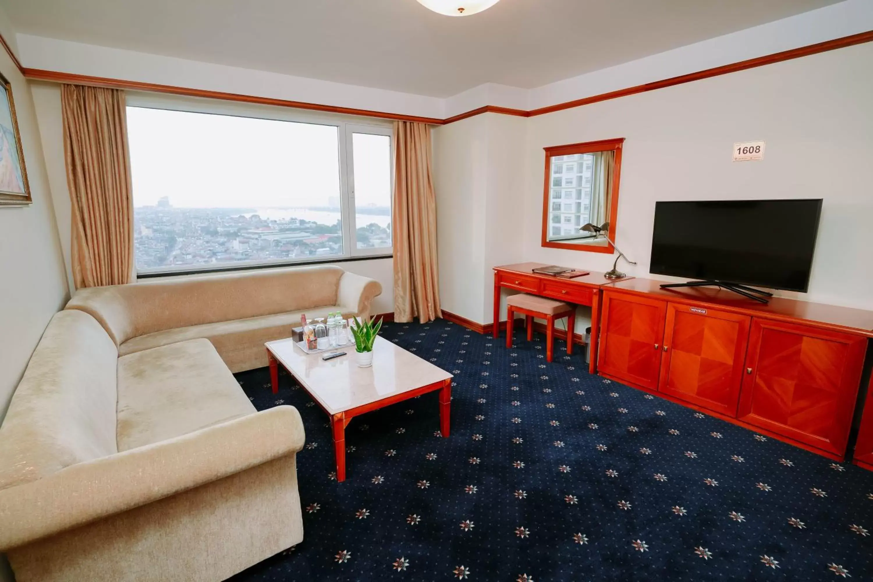 Seating Area in A25 Luxury Hotel