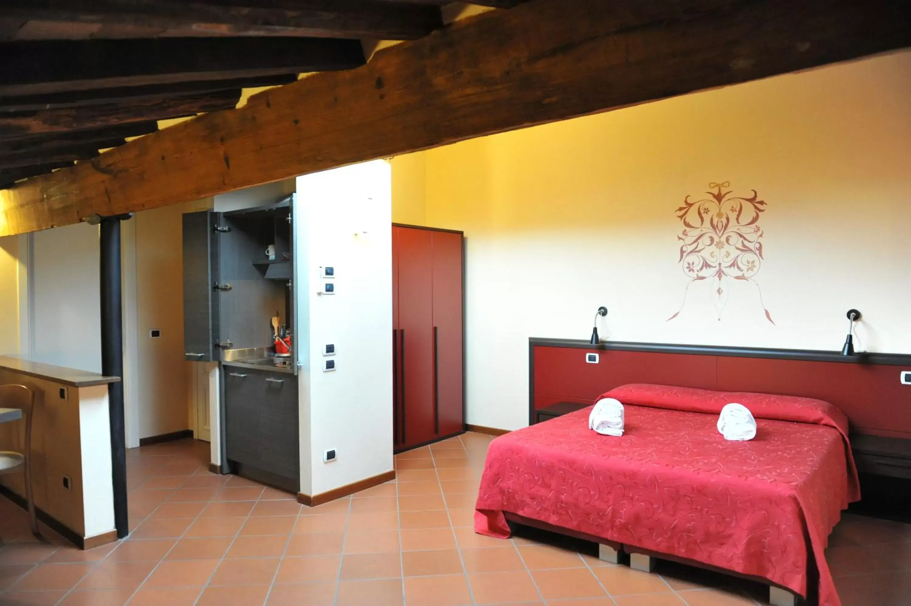 Bedroom, Bed in B&B Il Seminario