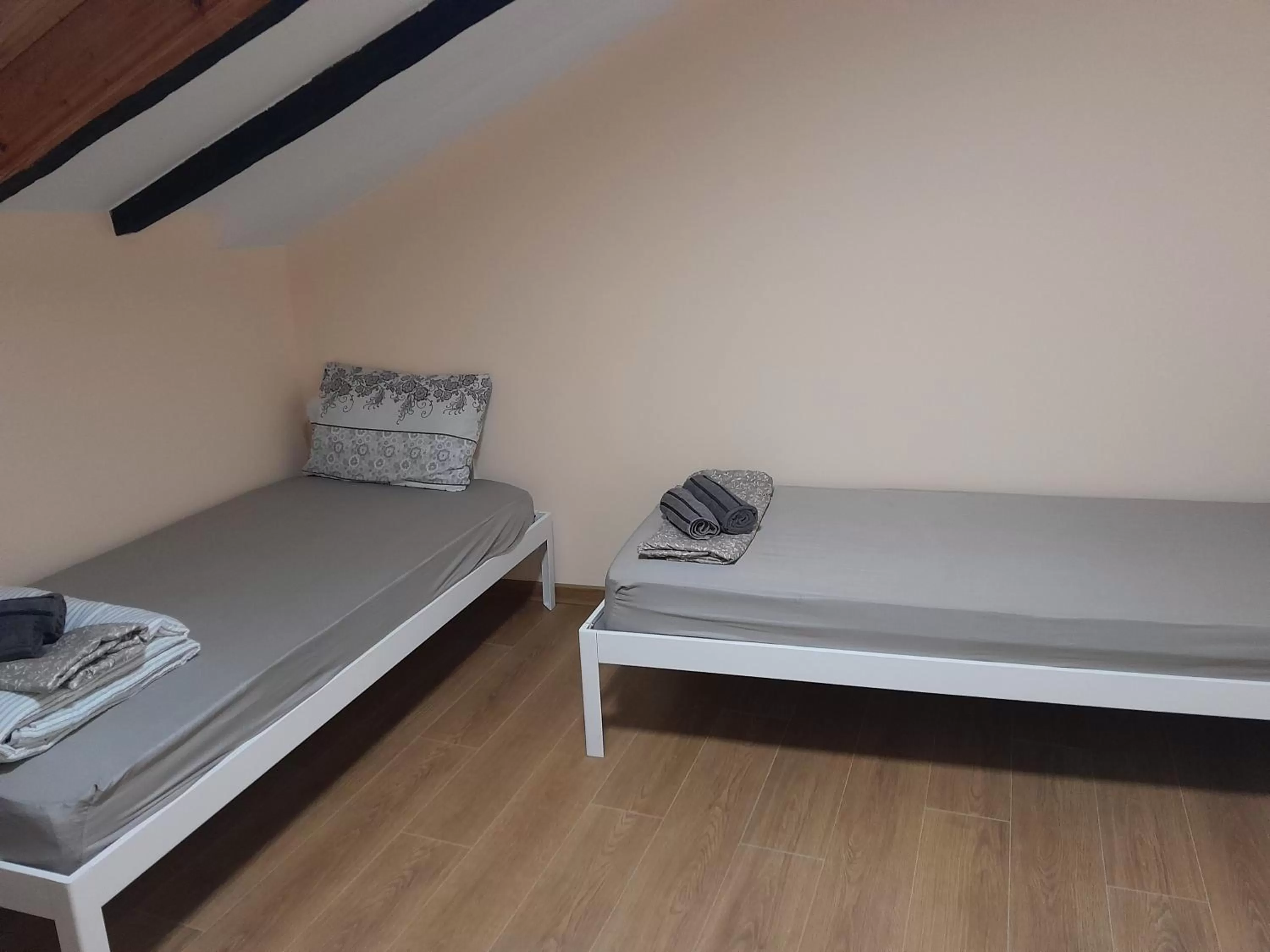 Bed in HANCHO SevenUps - KAPANA Plovdiv Center
