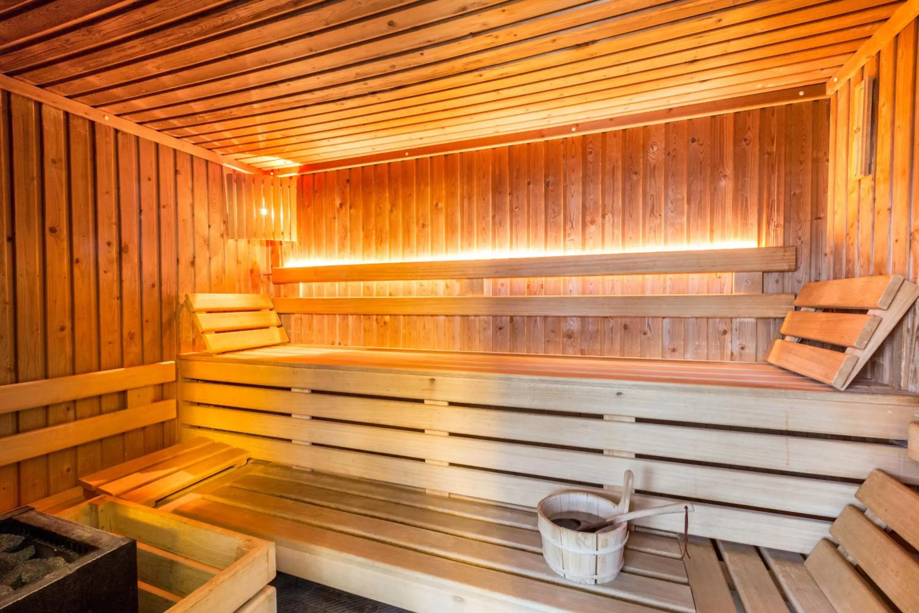 Sauna in Best Western Hôtel International