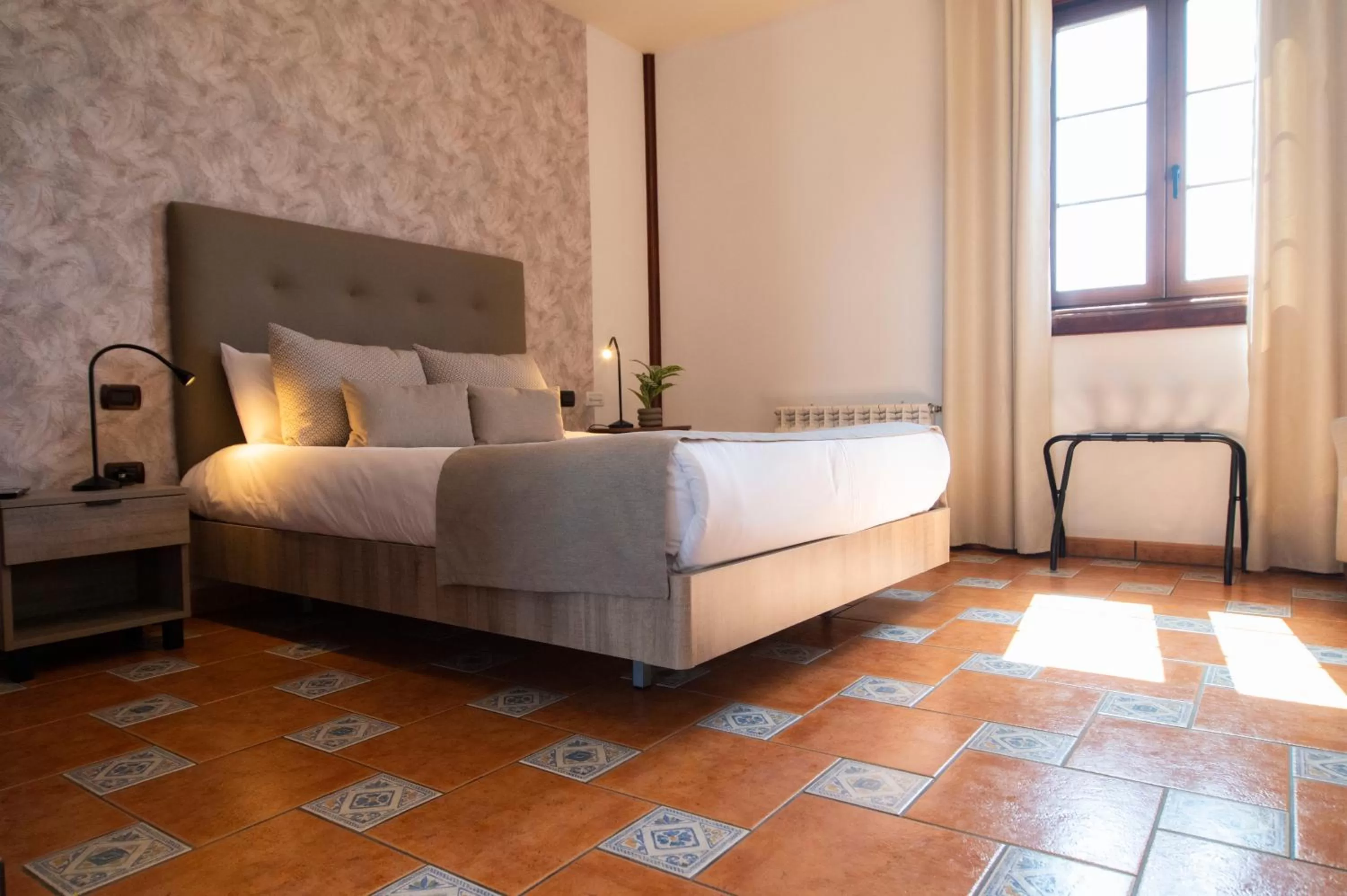 Bed in Hotel El Tejar & Spa