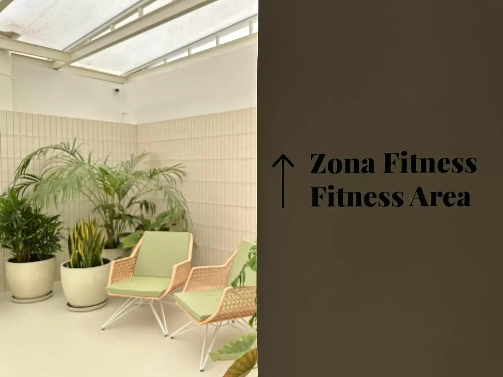 Fitness centre/facilities in Hotel Almirante