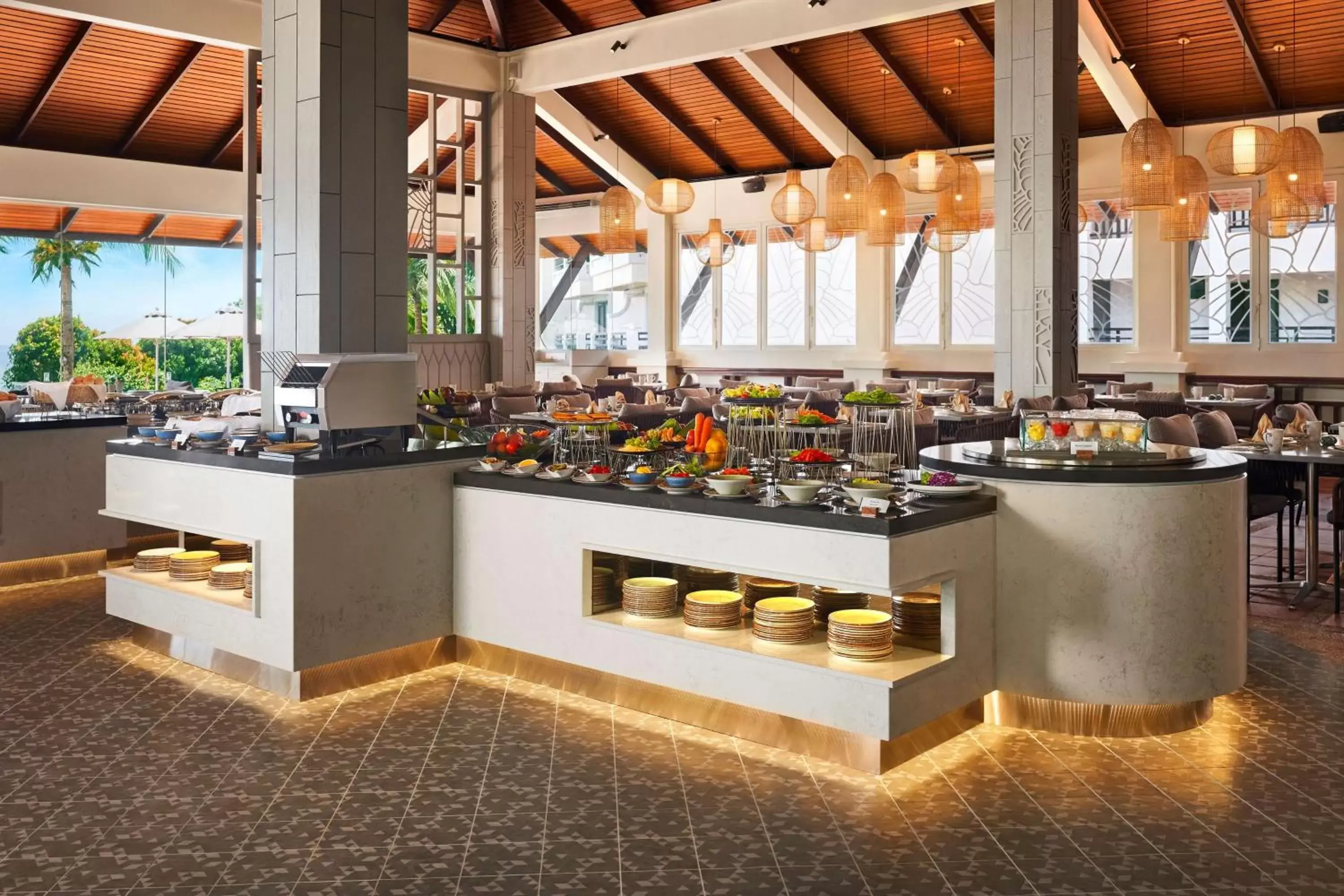 Restaurant/places to eat in DoubleTree by Hilton Damai Laut