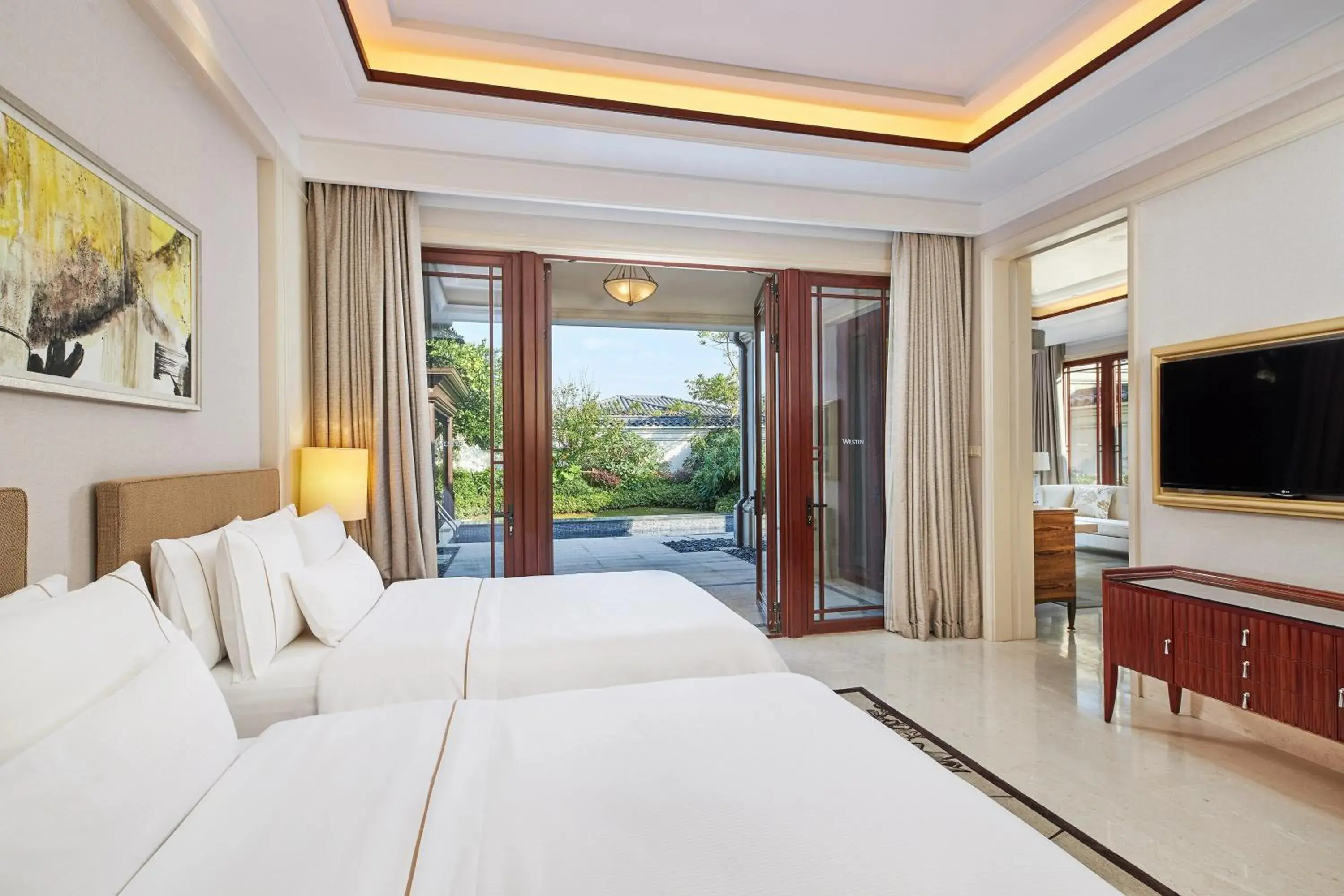 Other, Bed in The Westin Zhujiajian Resort, Zhoushan