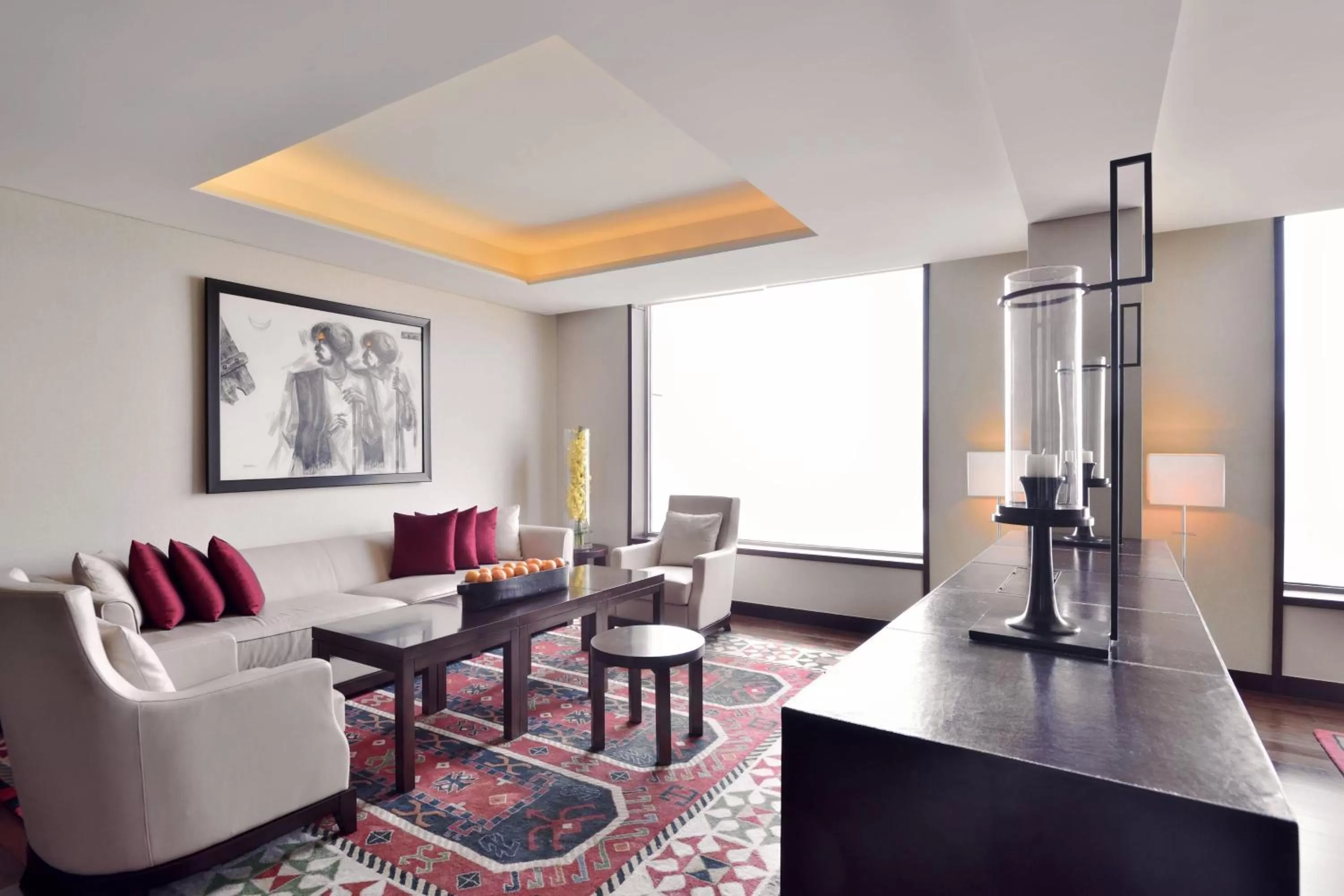 Living room in JW Marriott Pune