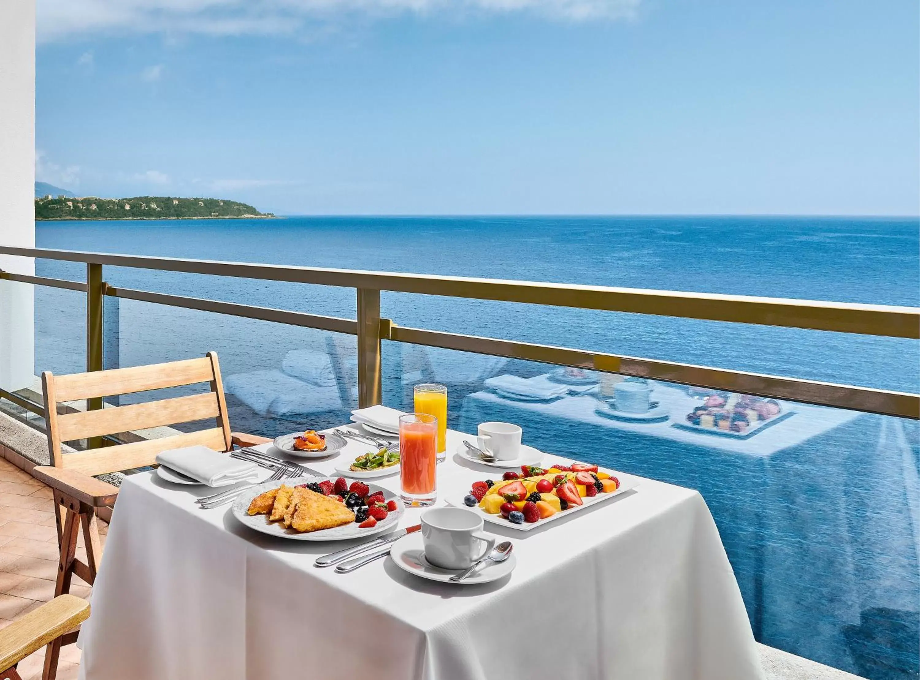 Breakfast in Fairmont Monte Carlo