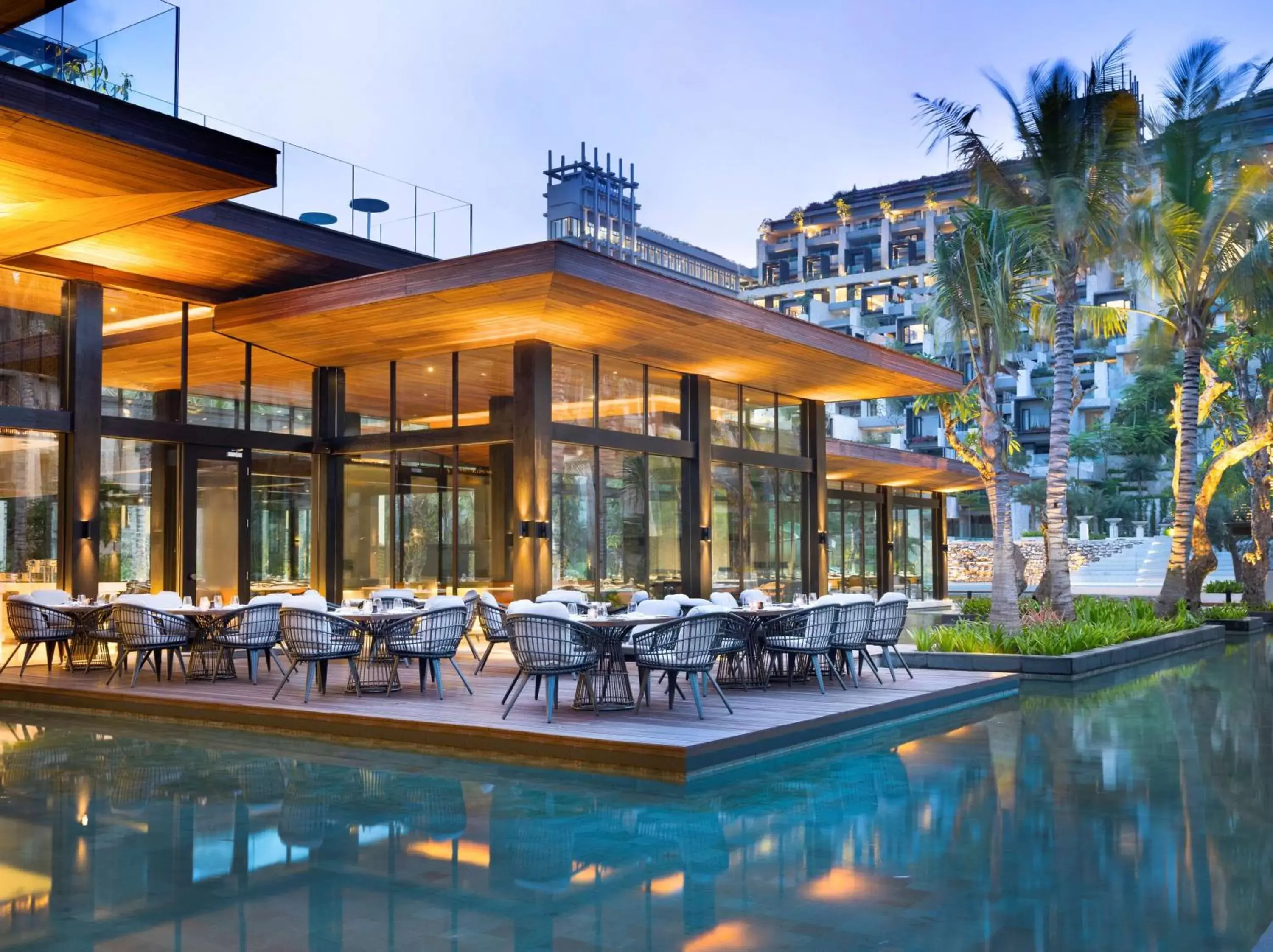 Restaurant/places to eat, Property Building in The Apurva Kempinski Bali