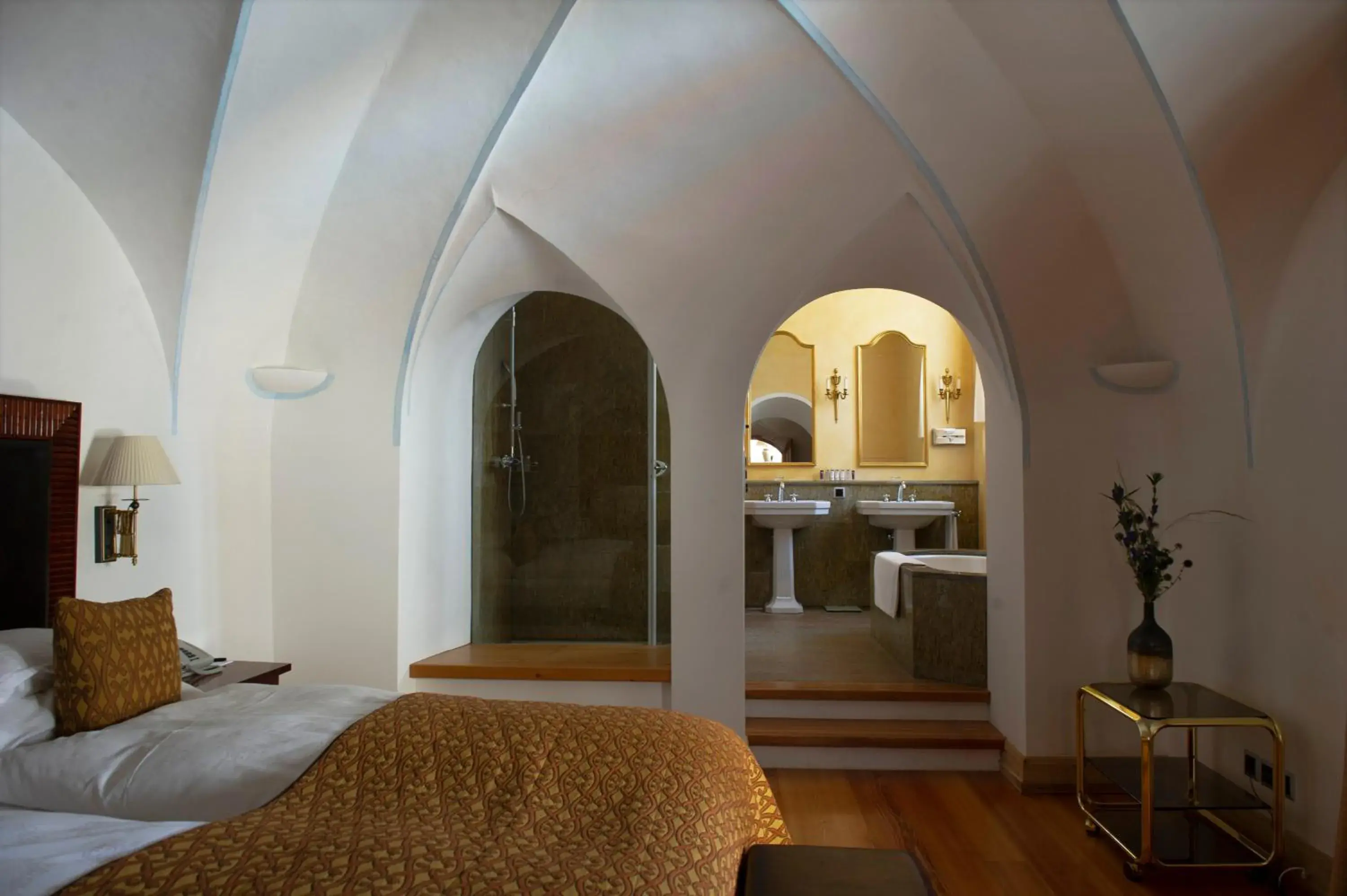 Bathroom in Grand Hotel Kronenhof