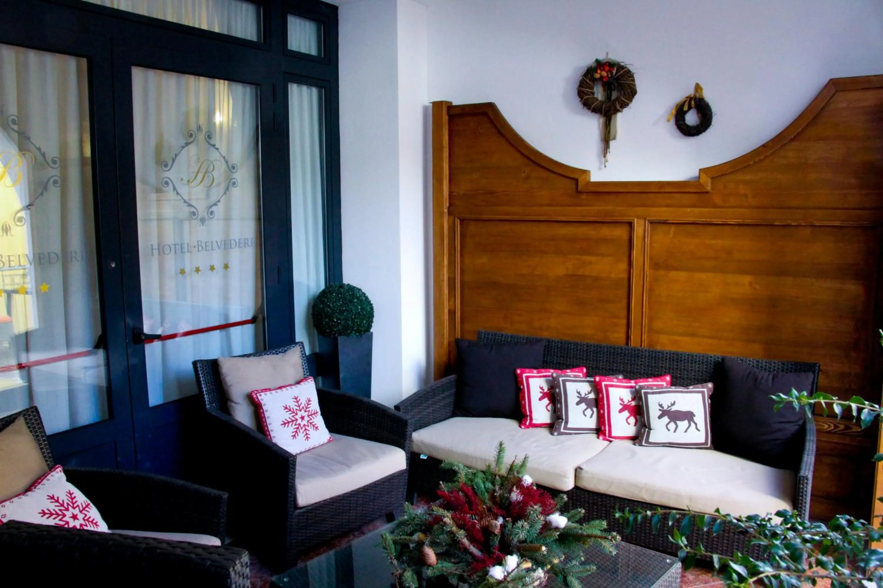 Balcony/Terrace in Hotel Belvedere Dolomiti