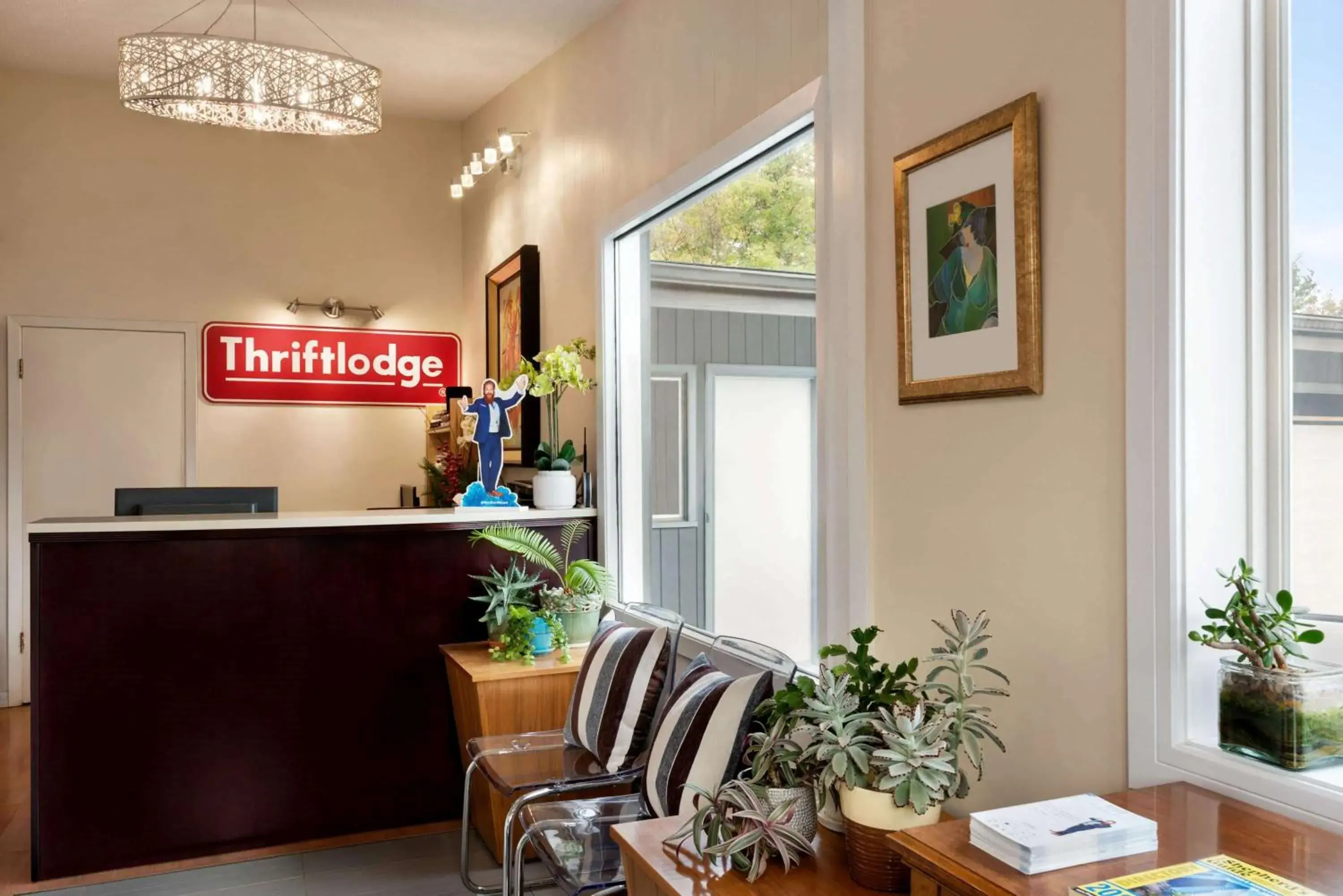 Lobby or reception, Lobby/Reception in Thriftlodge Edmonton