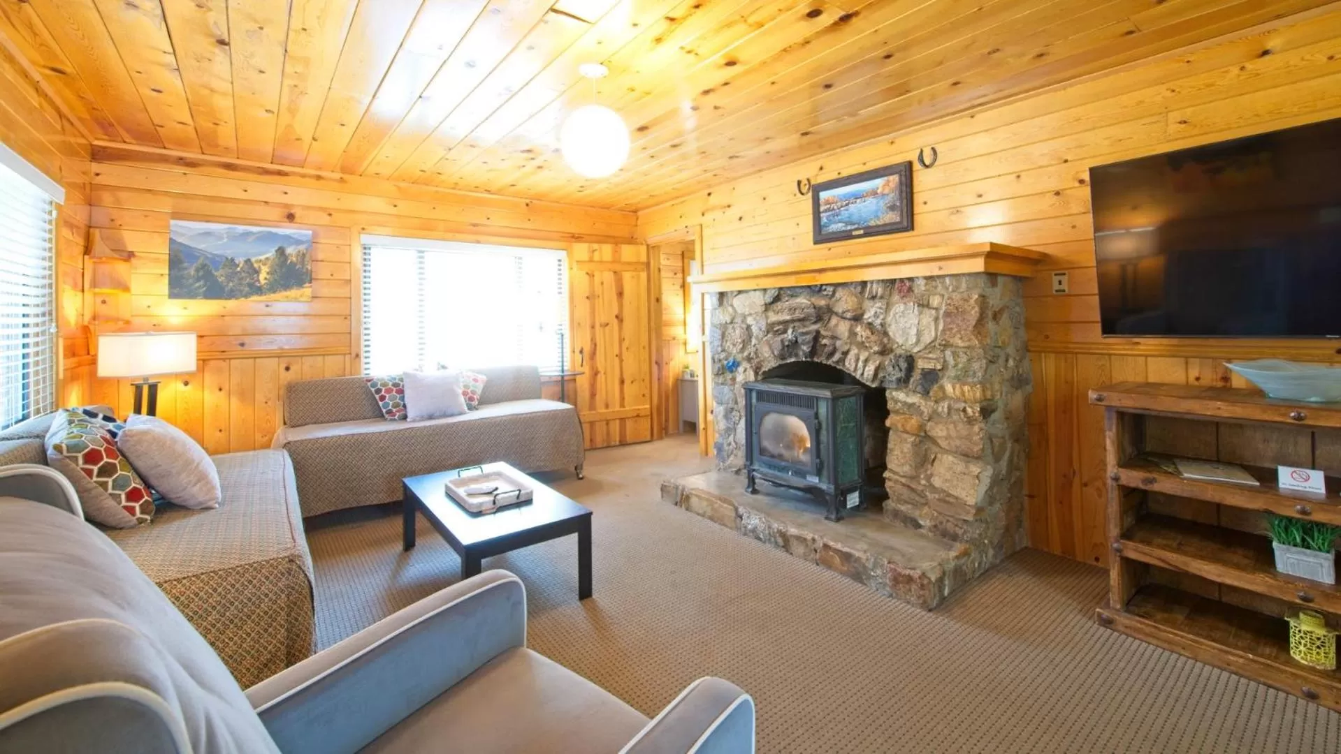 Seating Area in Sitzmark Sports Lodge