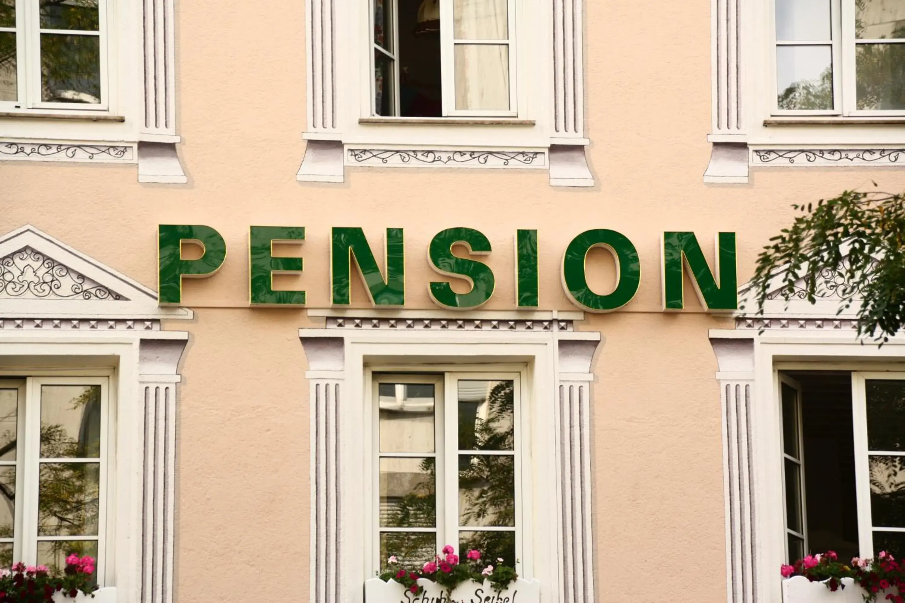 Facade/entrance in Pension Seibel