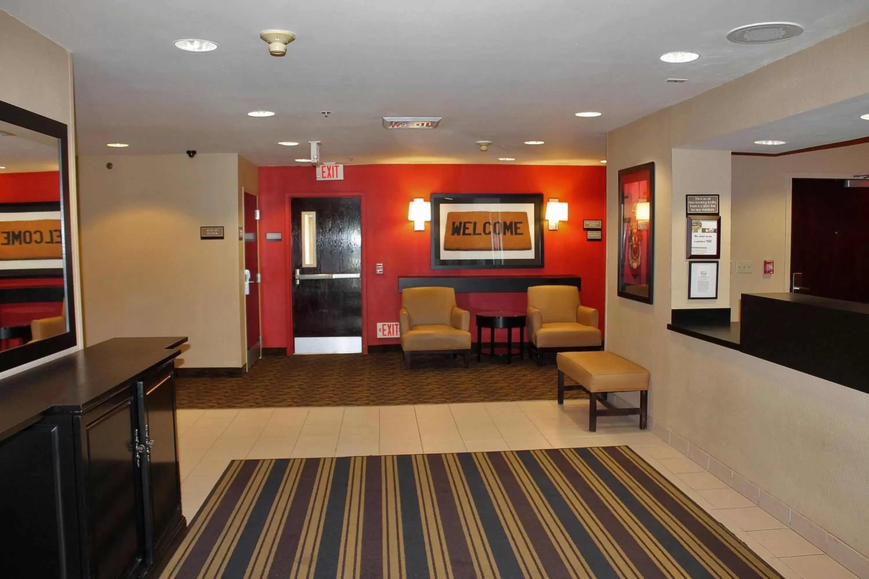 Lobby or reception, Lobby/Reception in Extended Stay America Suites - Houston - Med Ctr - Greenway Plaza