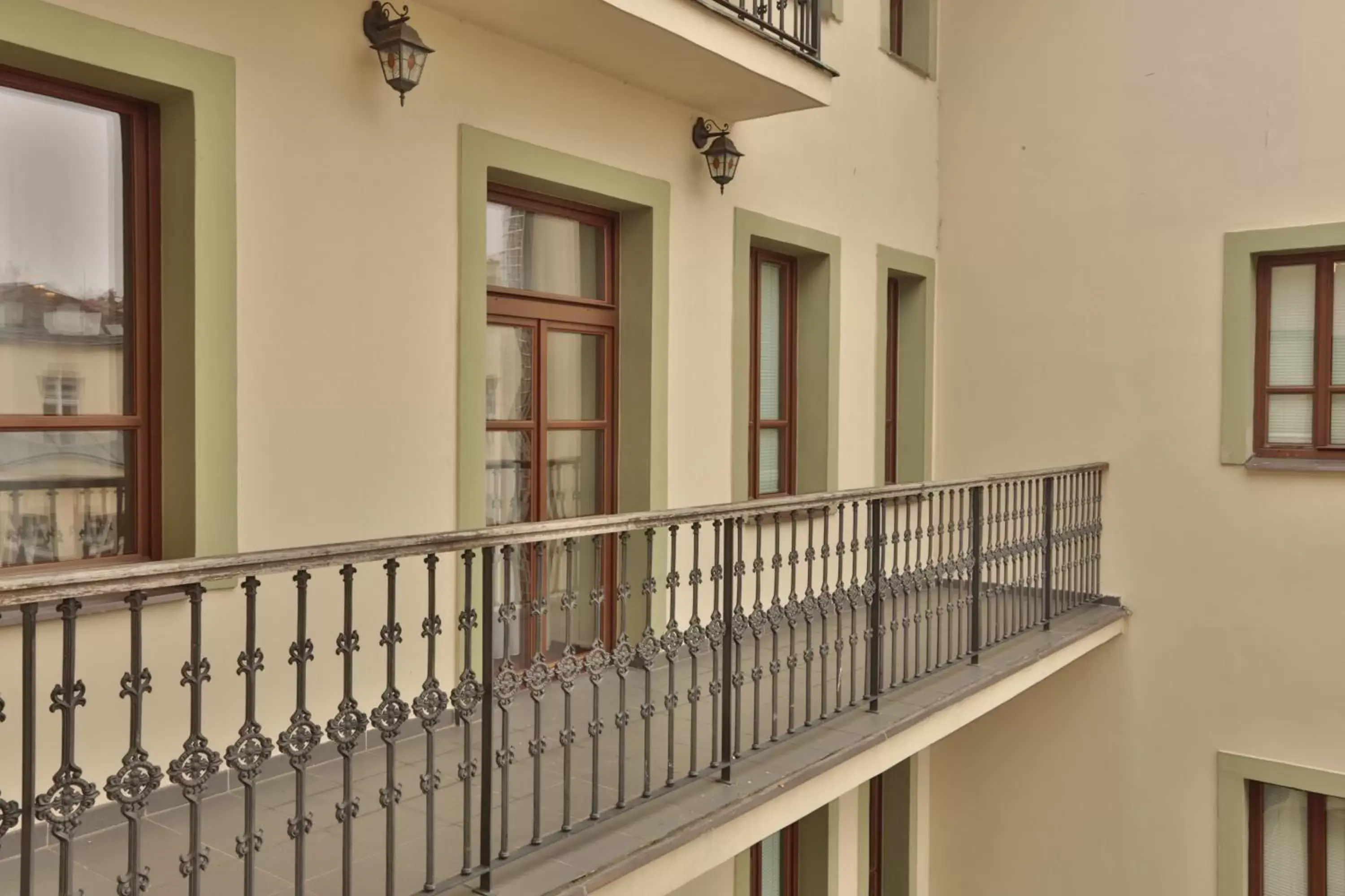 Balcony/Terrace in Arkada Hotel Praha