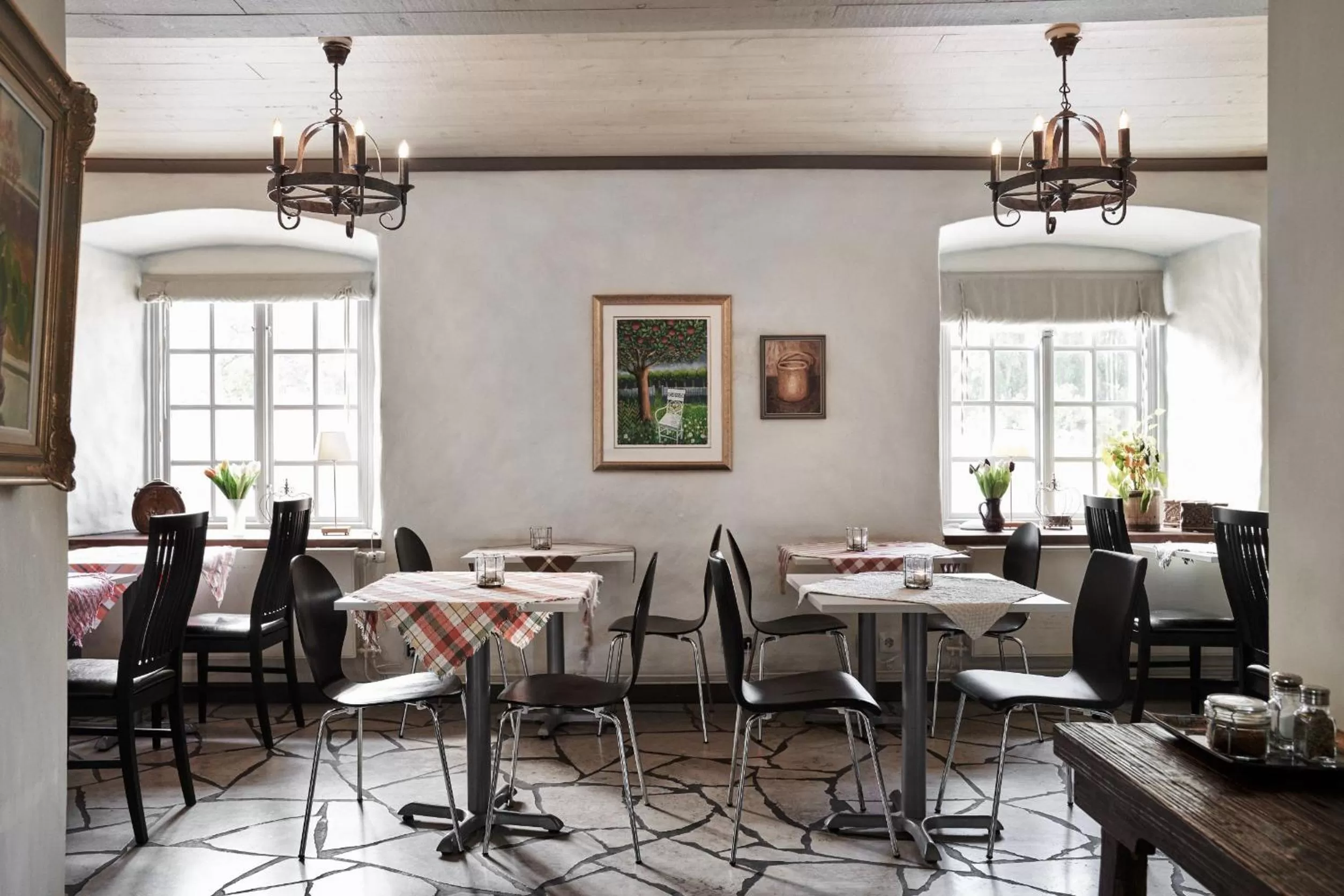 Breakfast in Hotel Helgeand Wisby