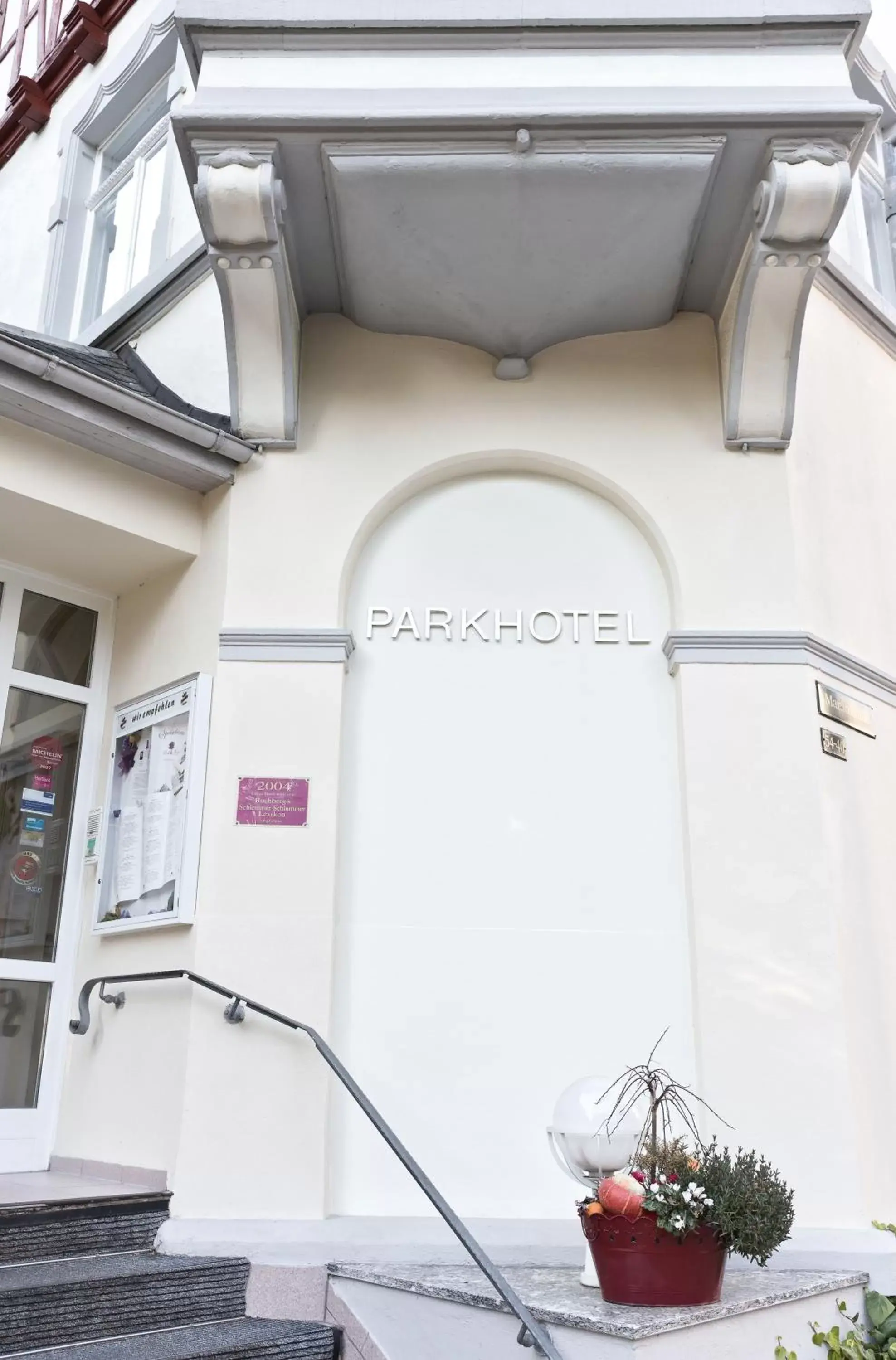 Facade/entrance in Parkhotel Meerane